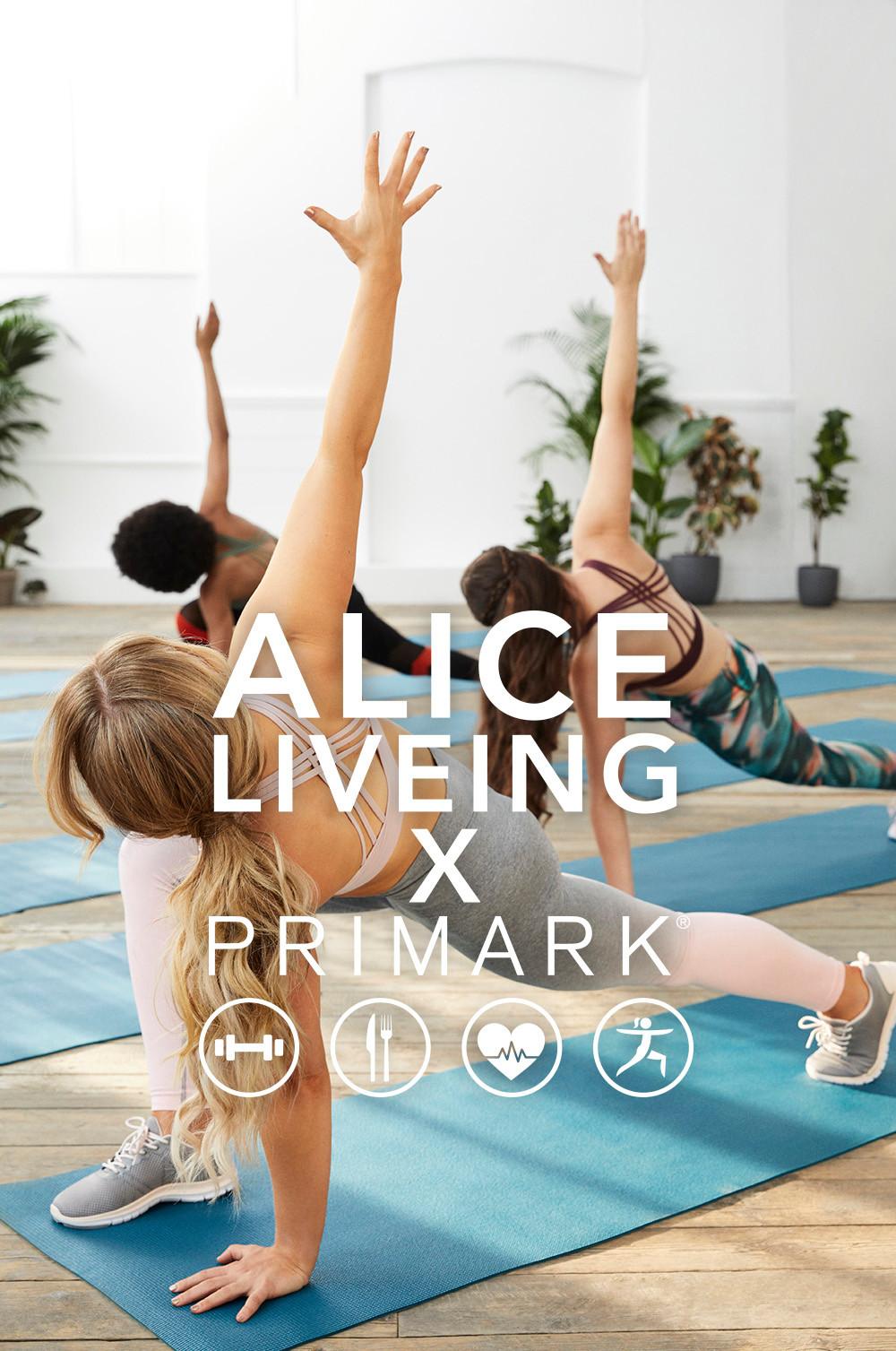 Alice Liveing x Primark sujetadores deportivos Primark