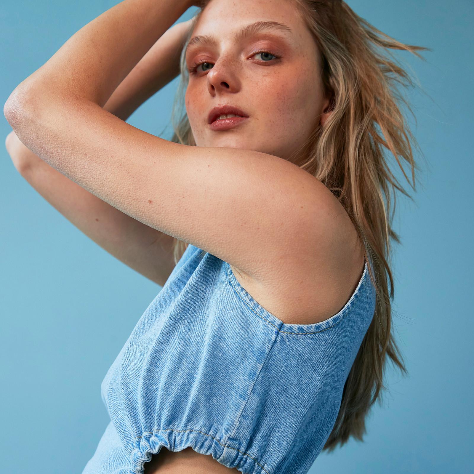 Model in Denim