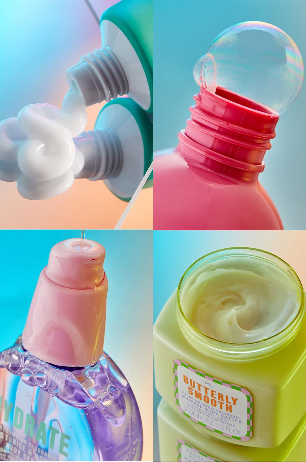 Close ups of products