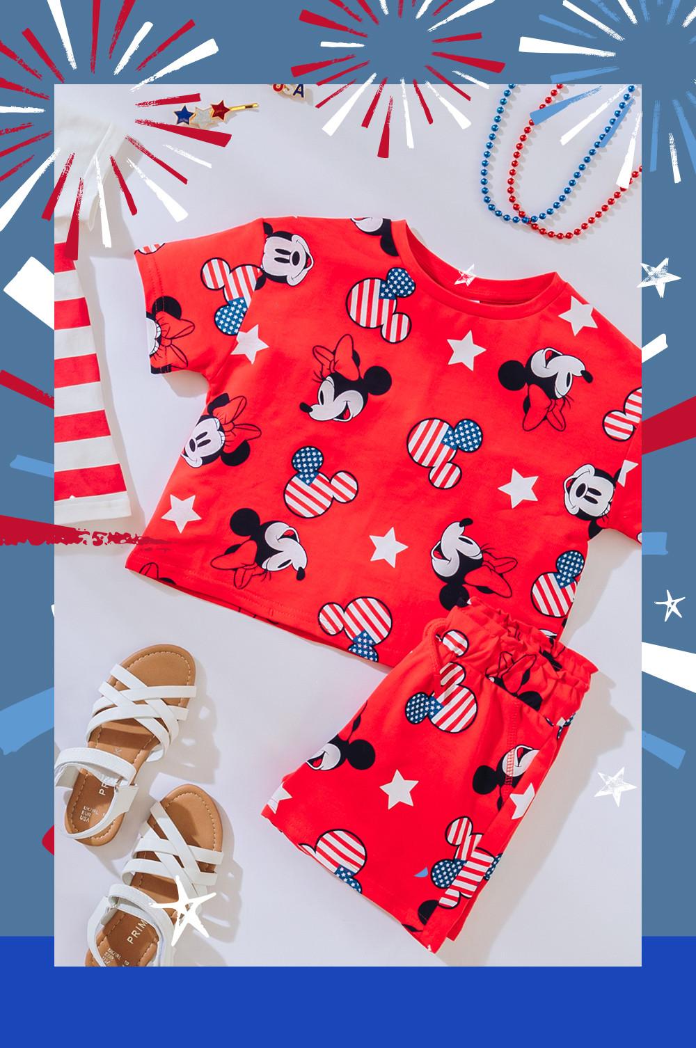 Minnie mouse 4th of best sale july outfit