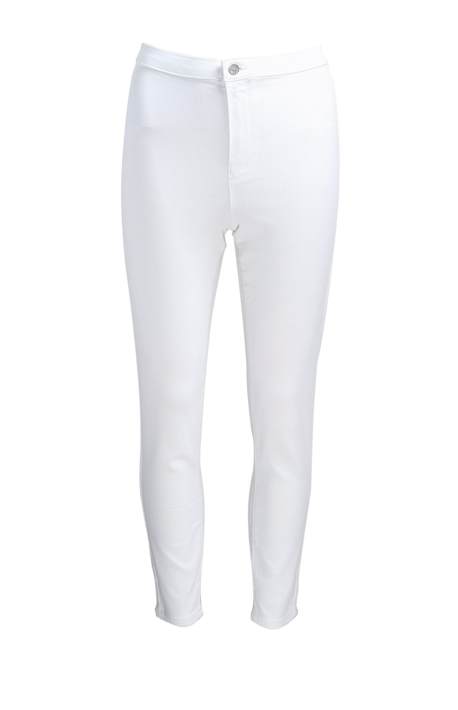 all white skinny jeans