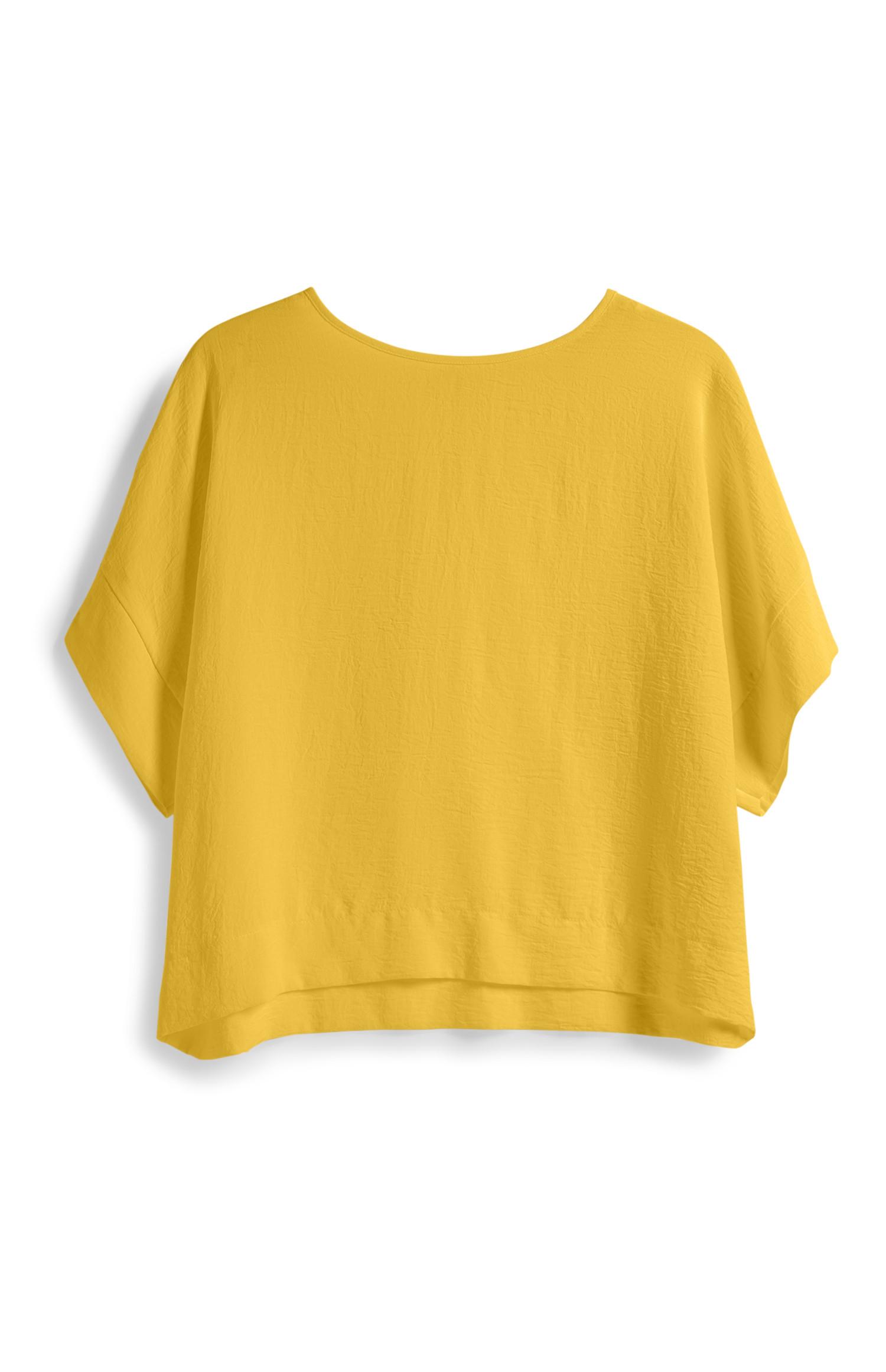 yellow top womens uk