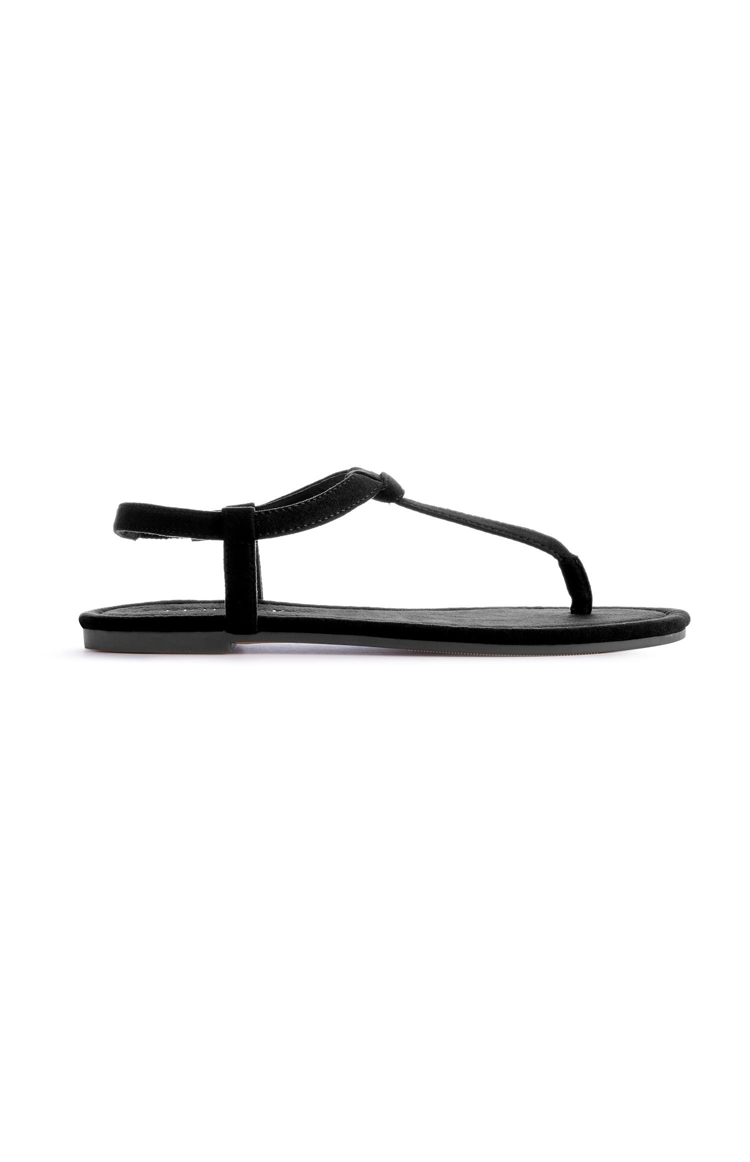 primark black flip flops