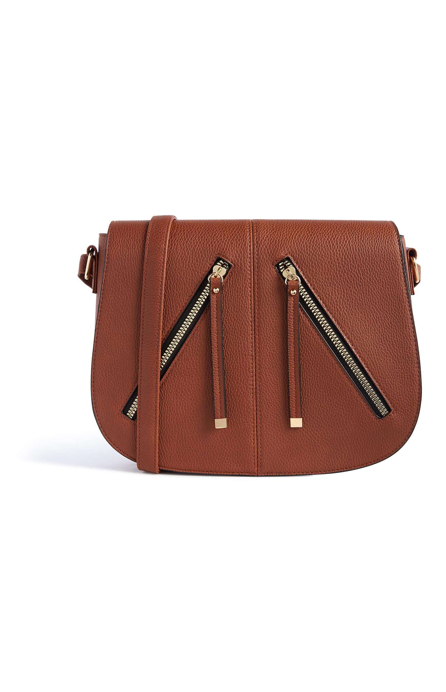 tan cross body purse