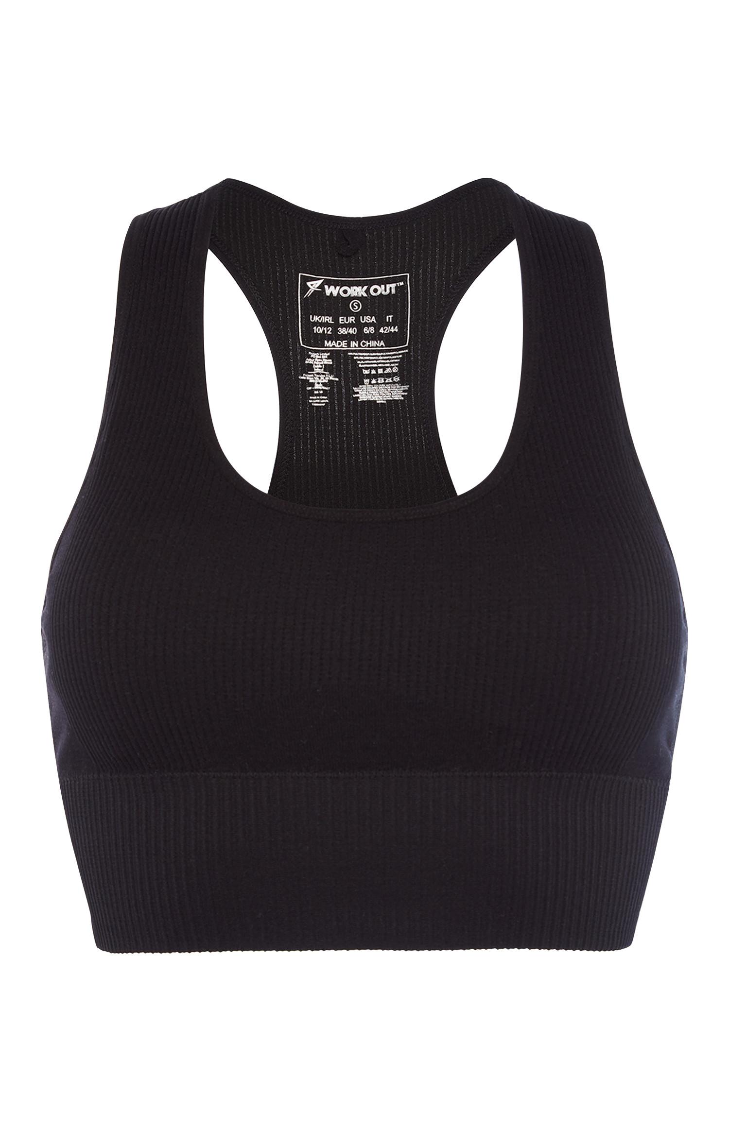 Top Court De Sport Noir Tenues De Sport Femme Vêtements