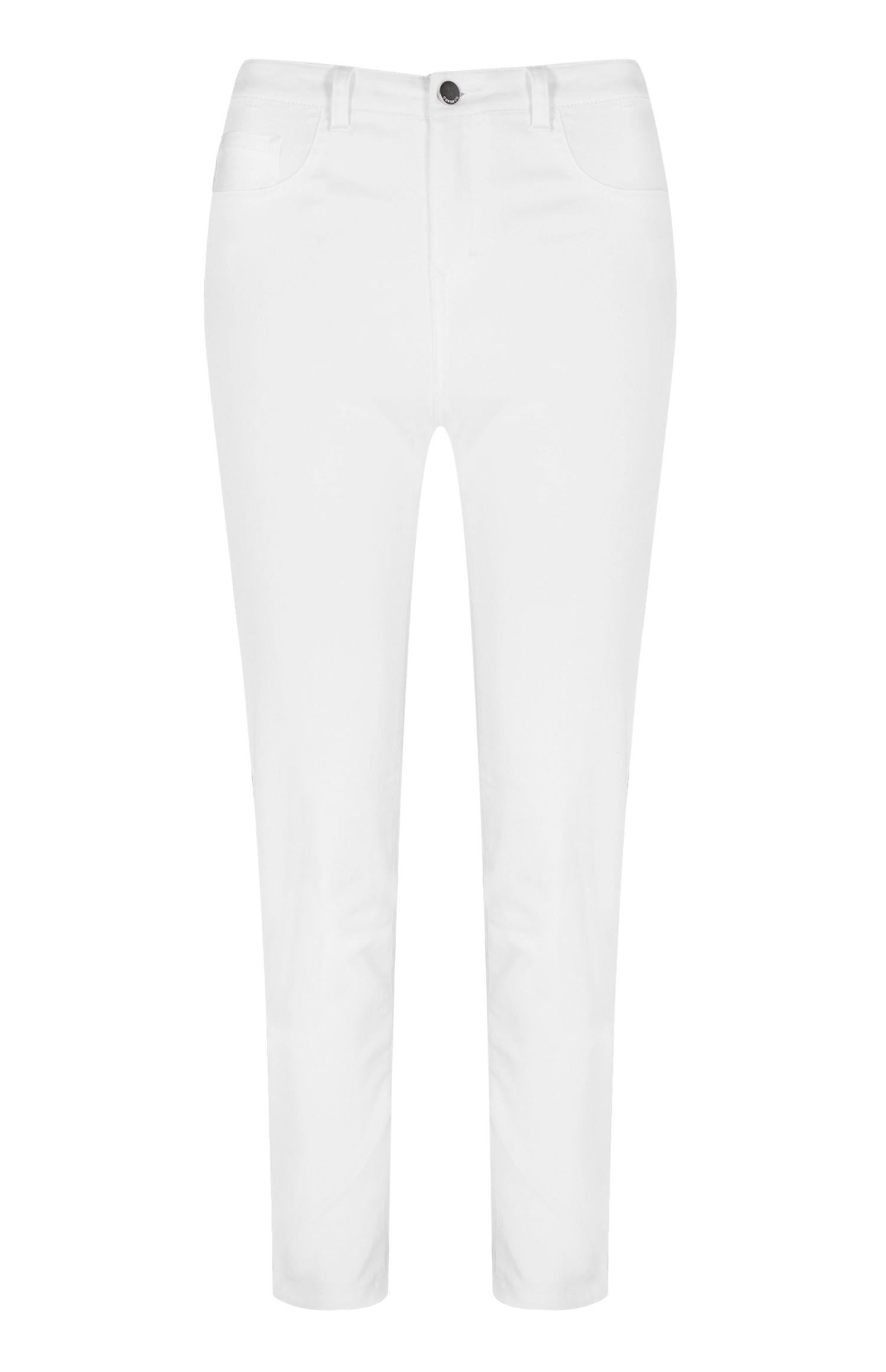 ladies white skinny jeans