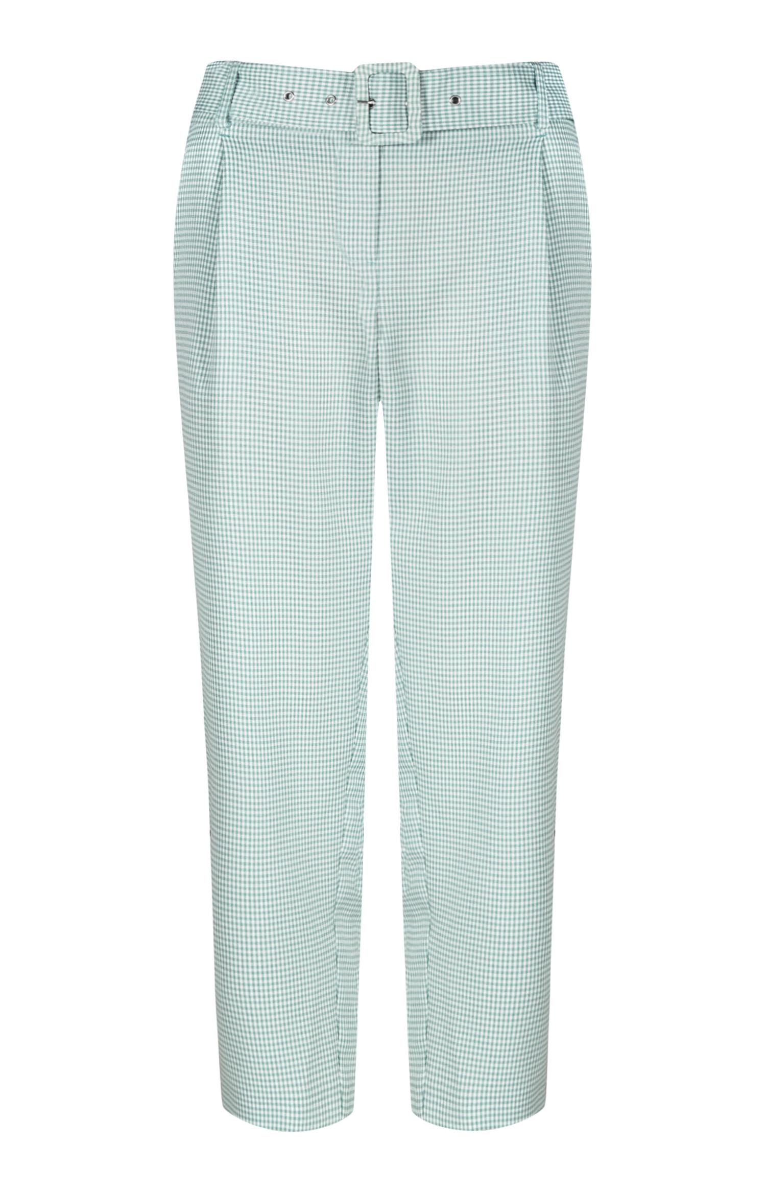 green belted trousers