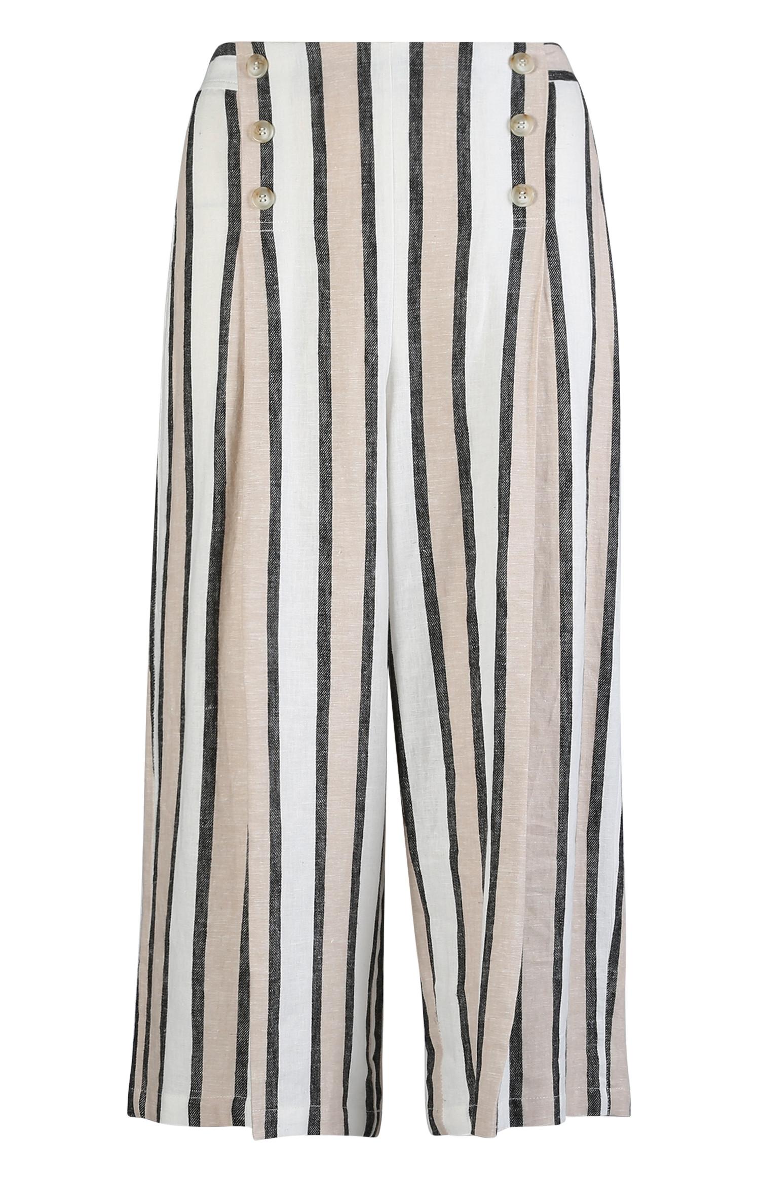 Cream Stripe Culottes | Workwear | Womens | Categories | Primark Spain