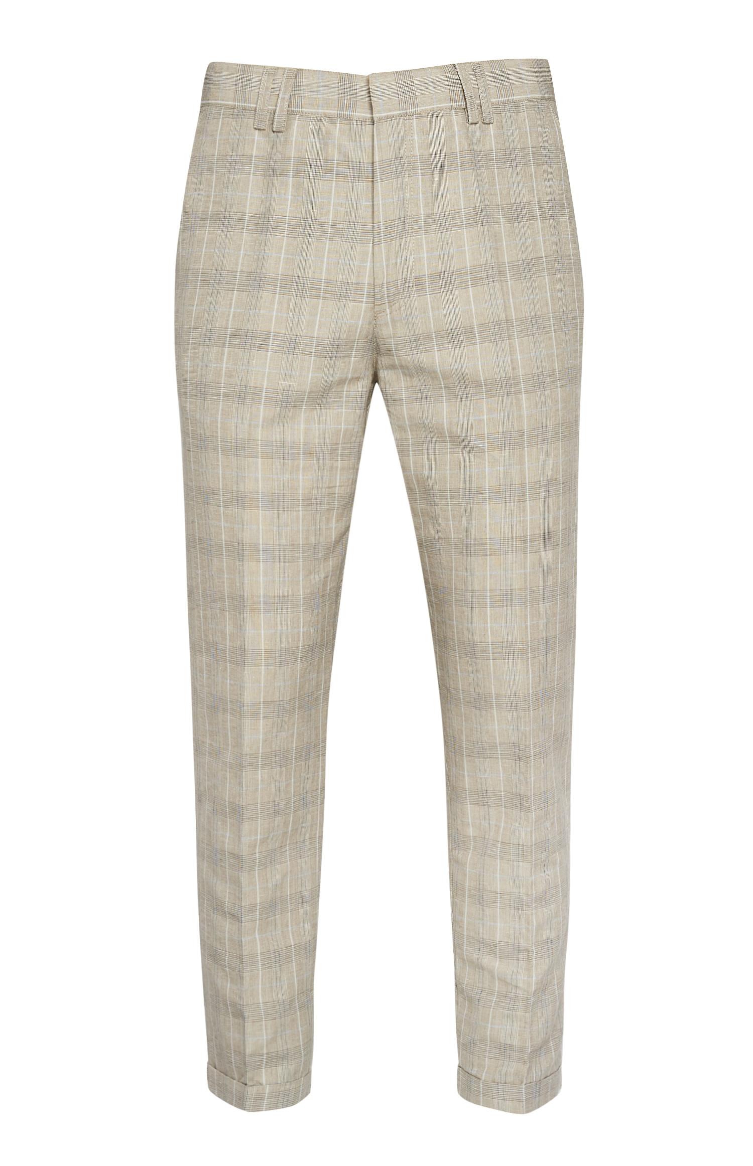 Beige Check Trousers | Trousers | Mens | Categories | Primark France