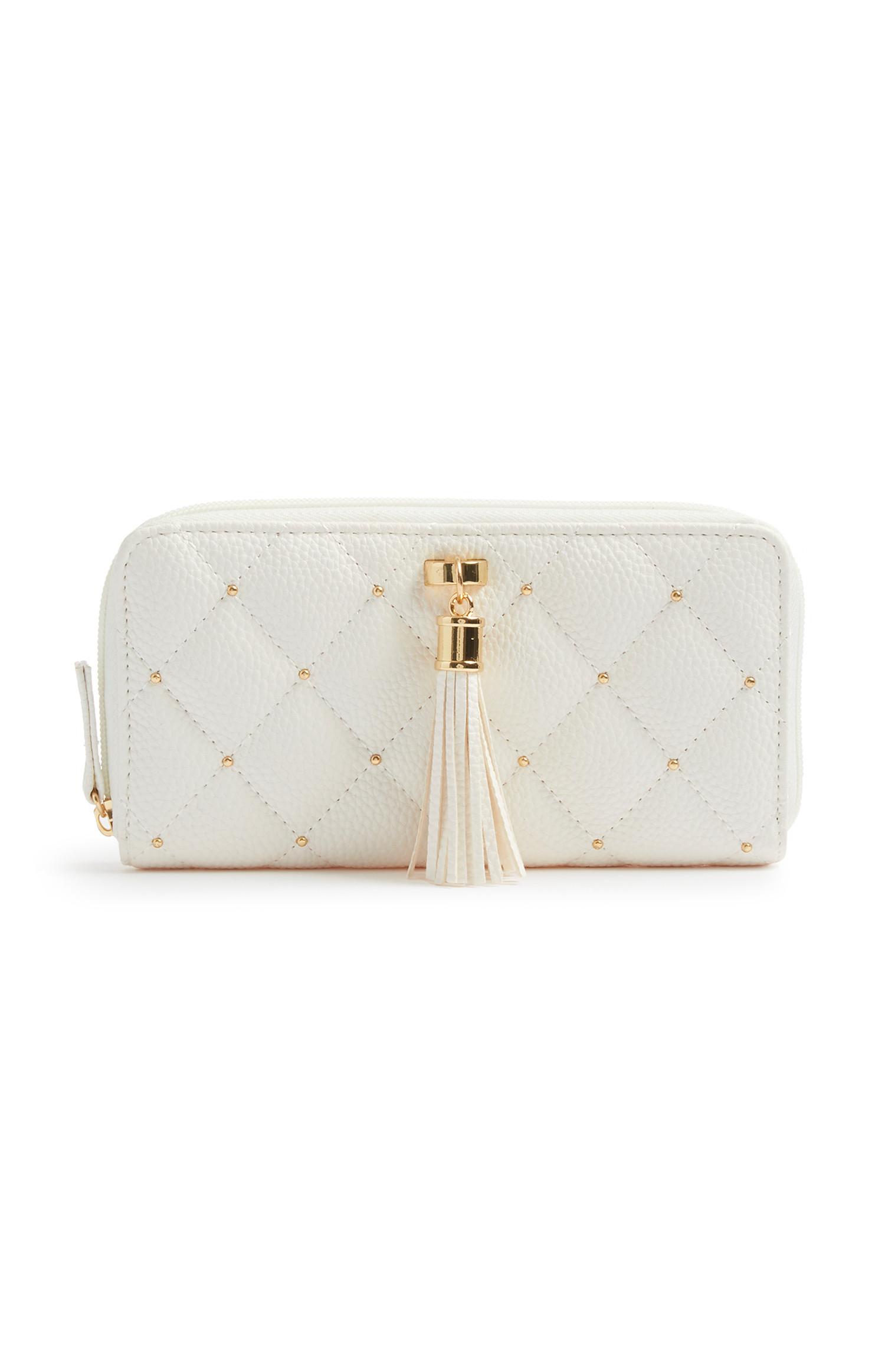 mini purse white