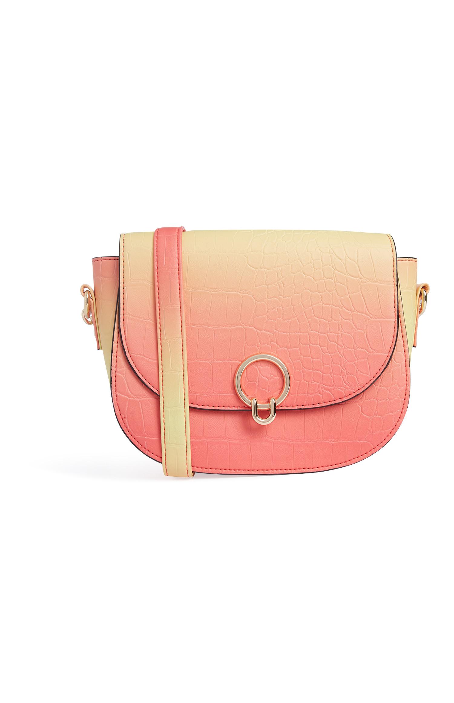 blush leather purse