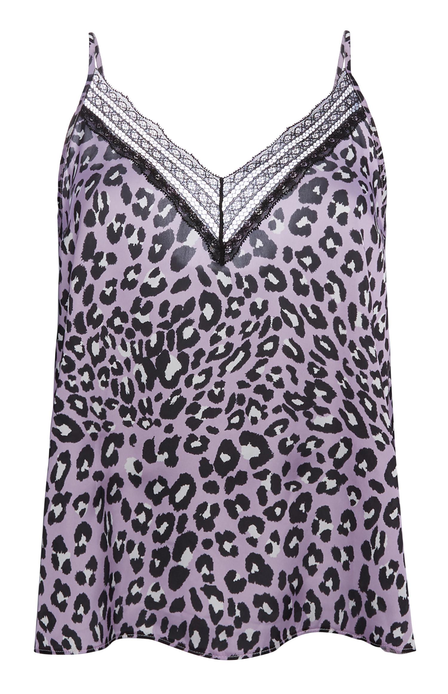 animal print cami