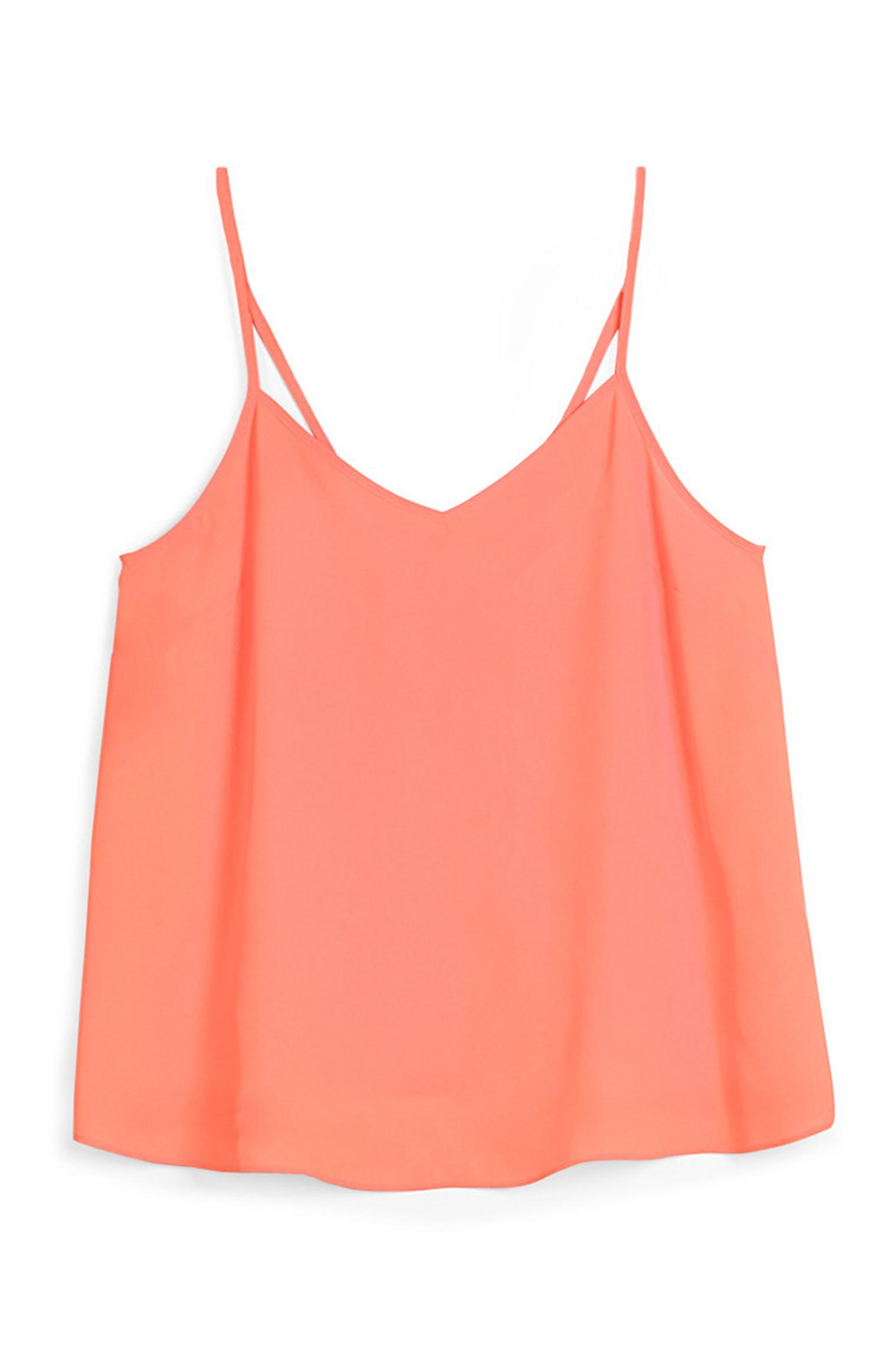 Pfirsichfarbenes Trägertop | Trägertops | Tops | Damenmode Pfirsichfarbenes Trägertop | Trägertops | Tops | Damenmode
