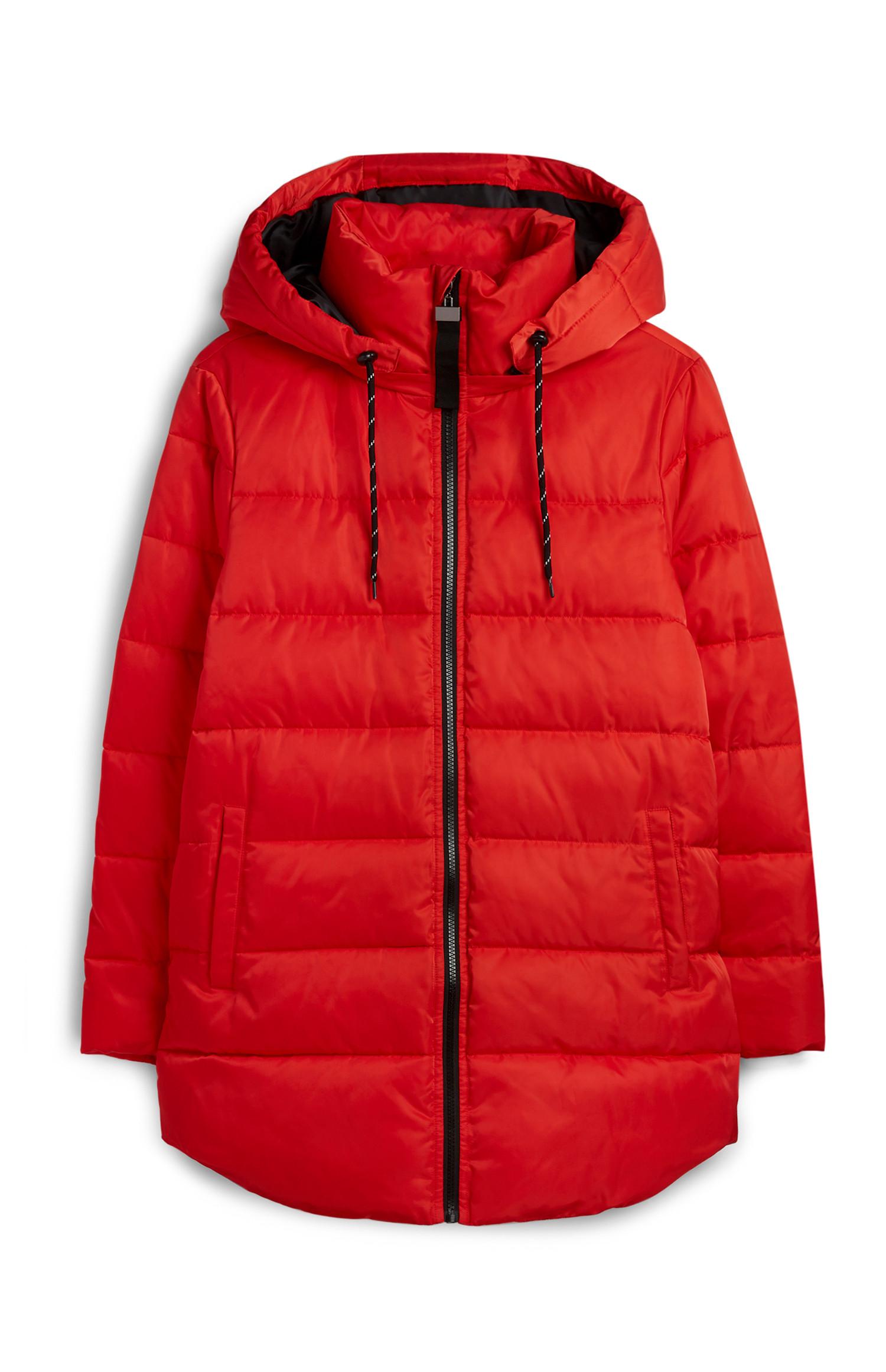 Rote Steppjacke Mantel Mantel Jacken Kleidung Damenmode Kategorien Primark Deutschland