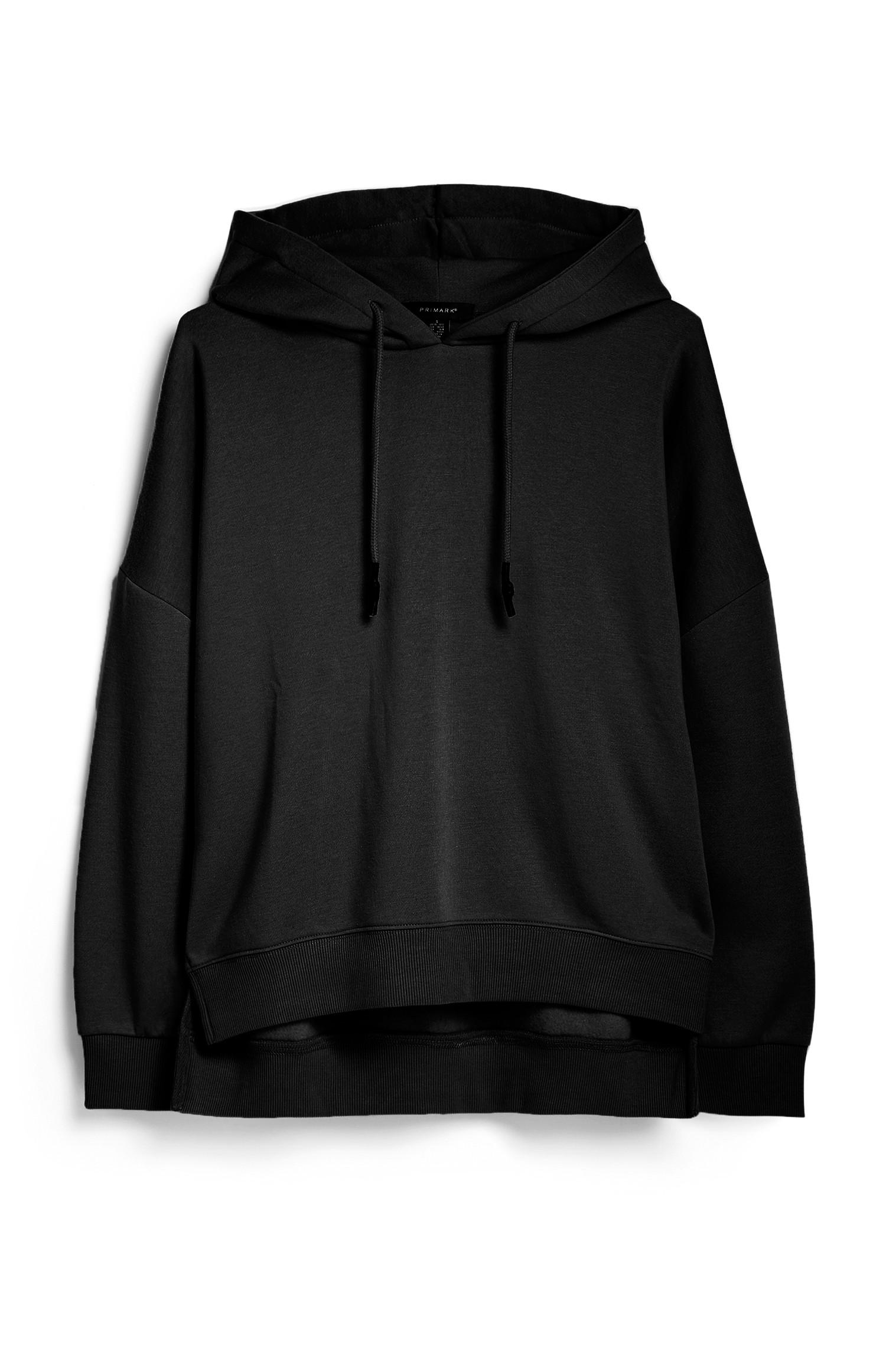 side split hoodie womens