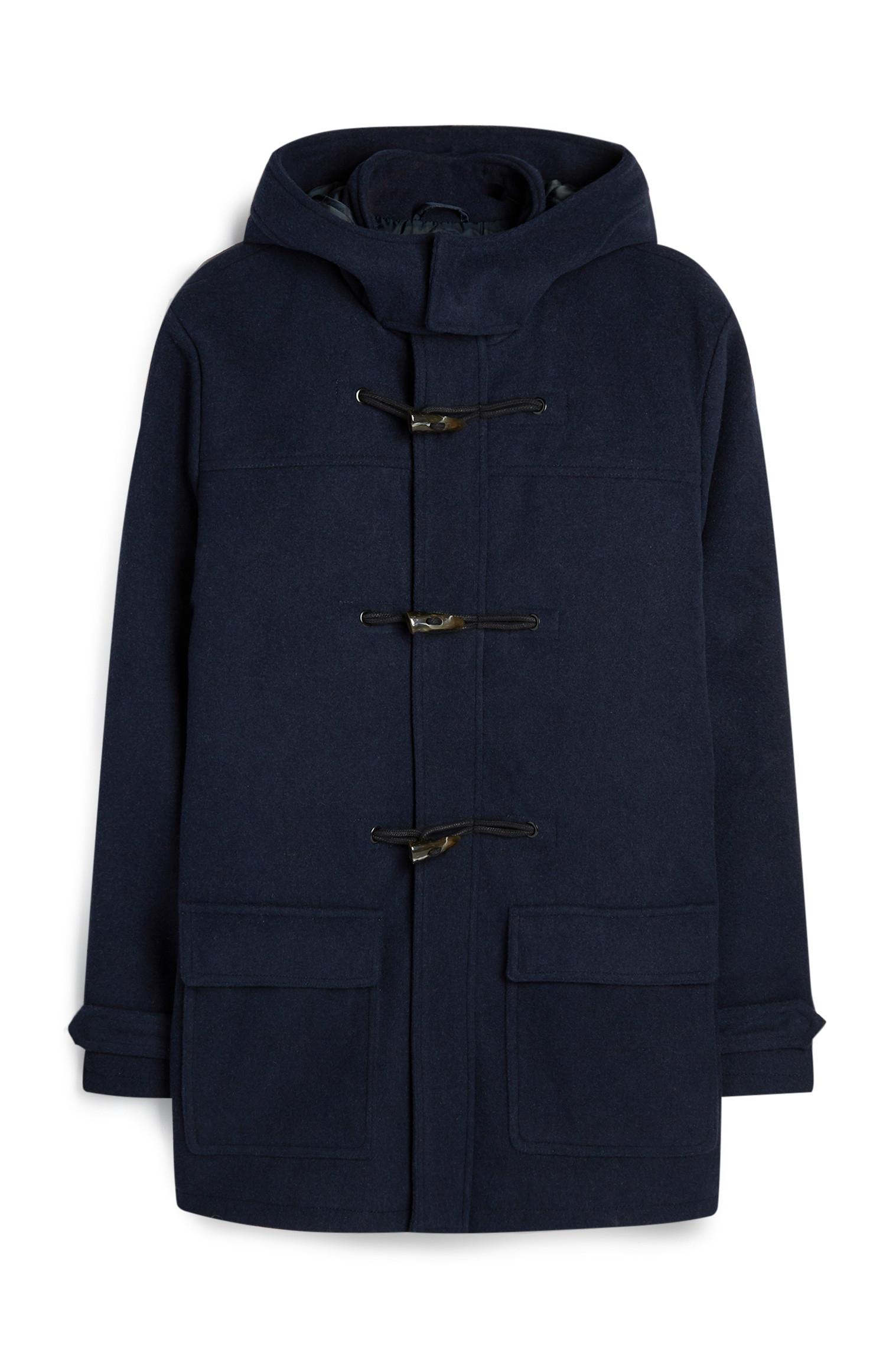 primark navy coat