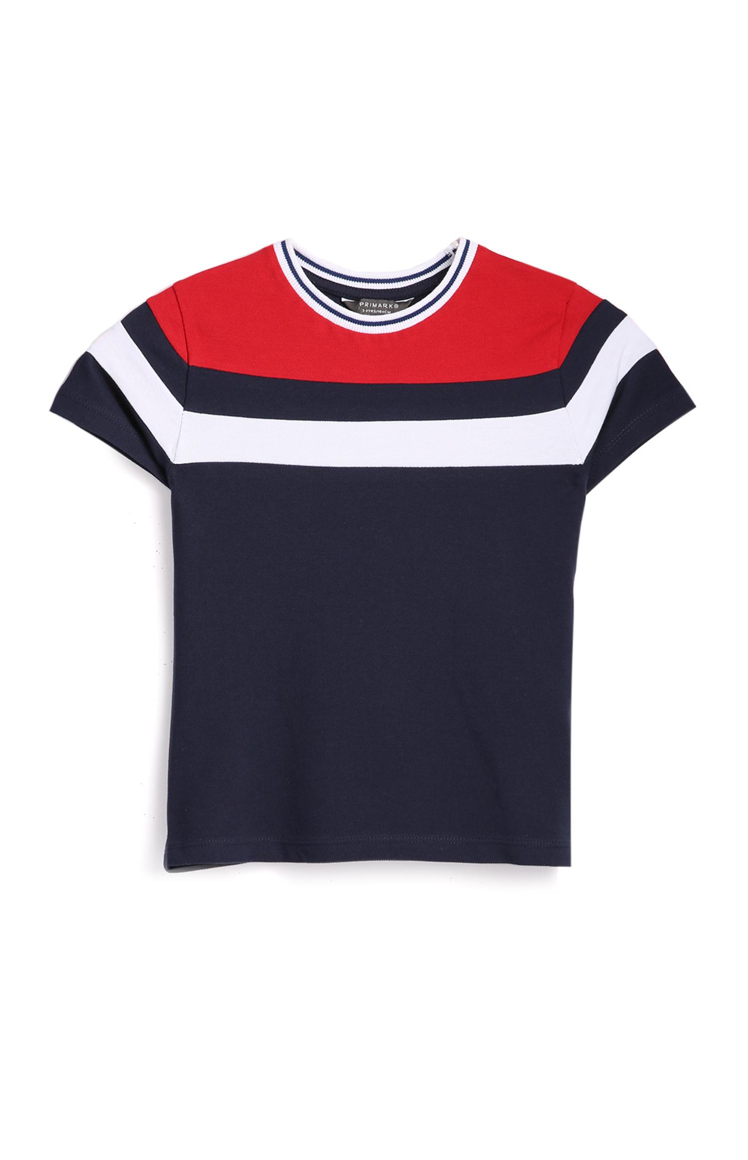 Younger Boy Navy Striped T-Shirt | 2-7 Boys Wear | Kids | Categories ...