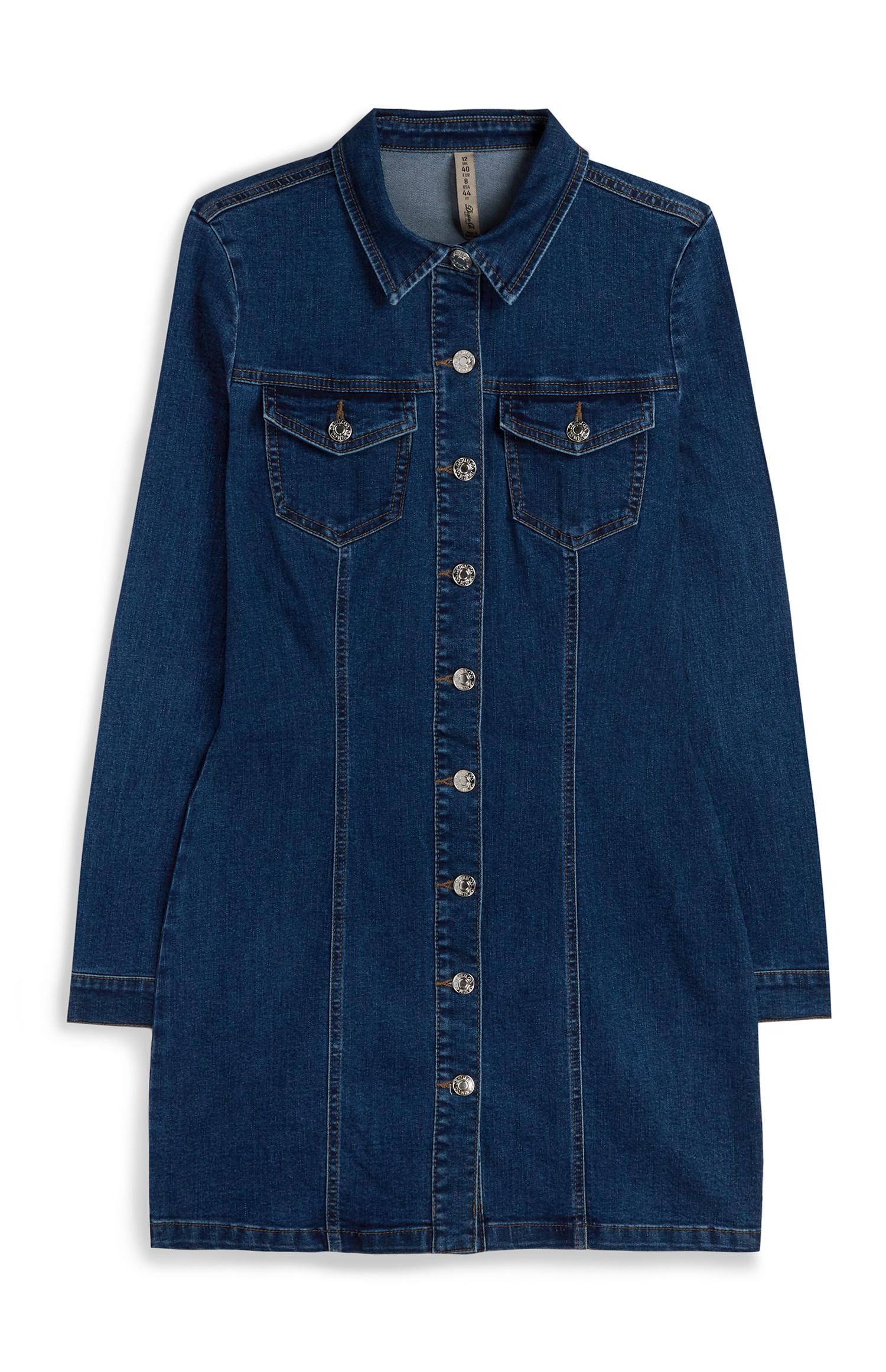 primark denim shirt dress