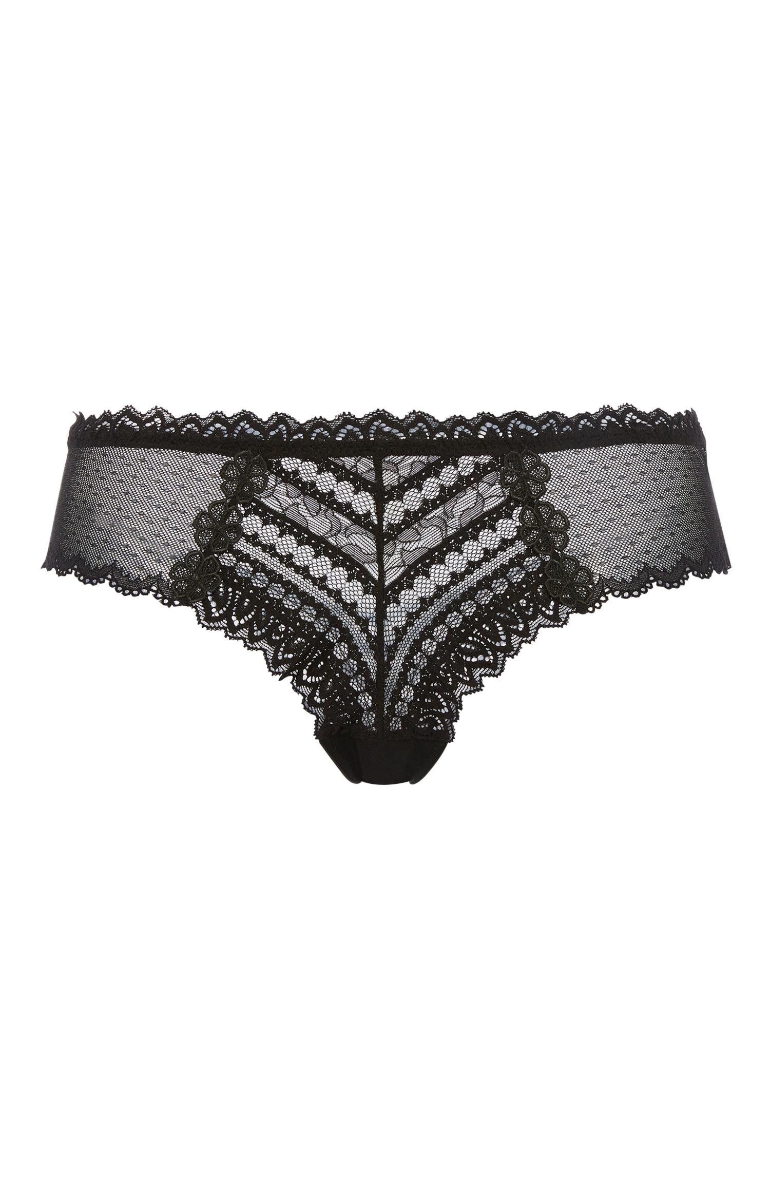 Black Lace Brief | Coordinates | Lingerie & Underwear | Womens ...
