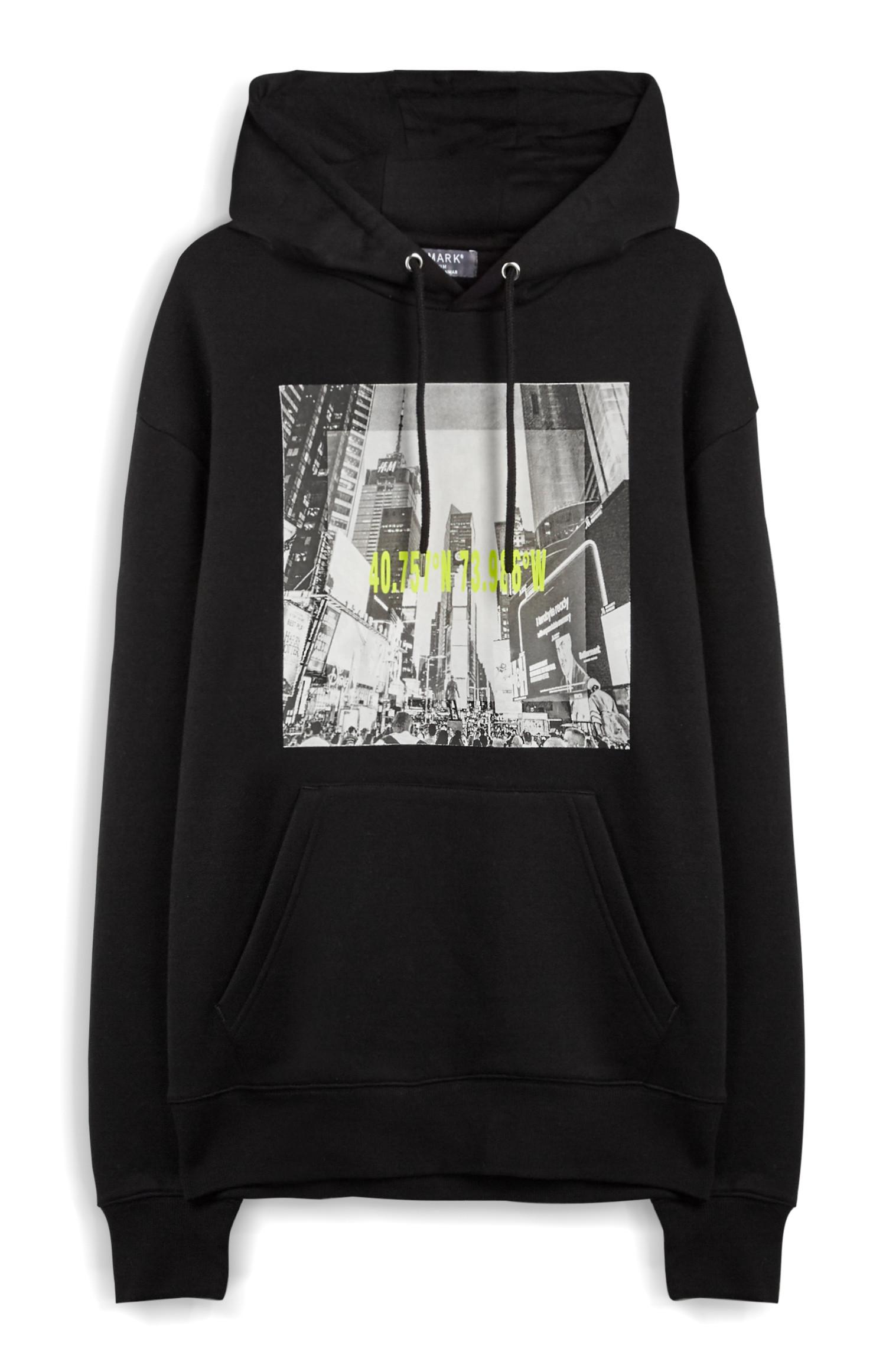 black hoodie primark