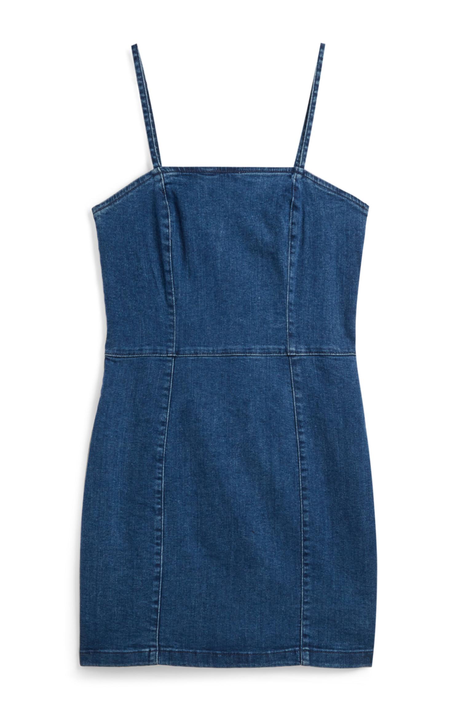 primark denim midi dress