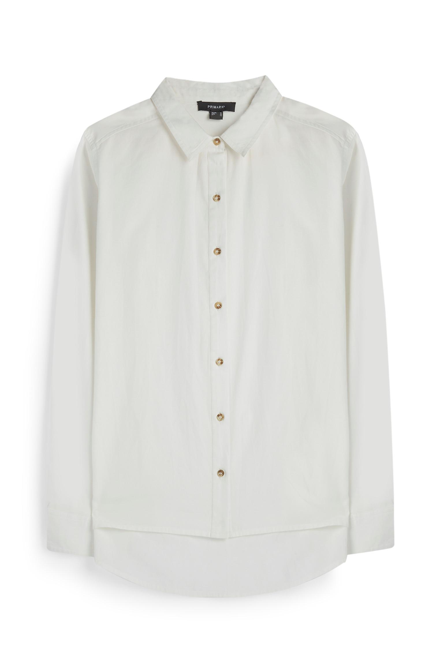 camisa blanca mujer primark