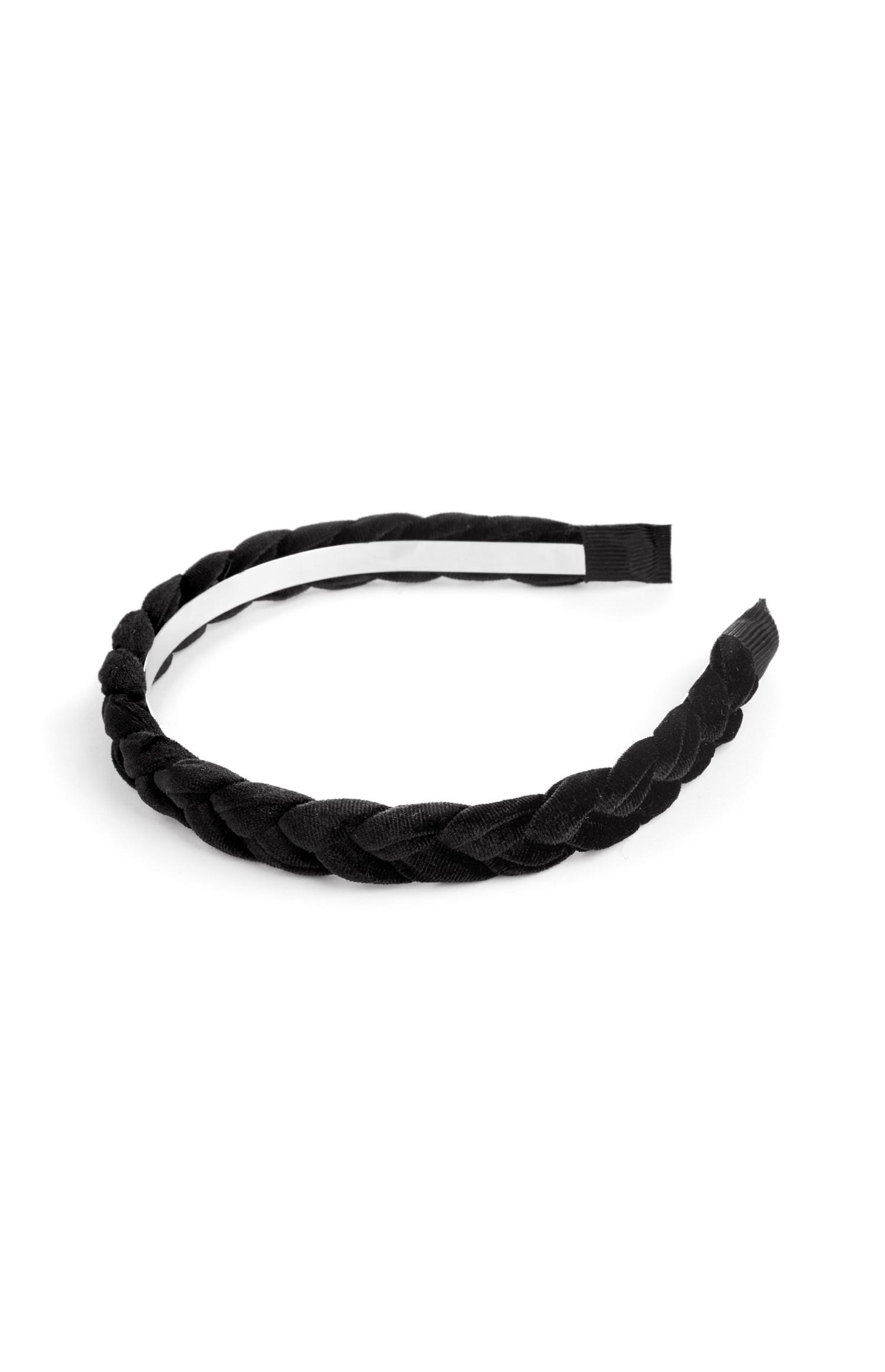 Black Braided Headband Hair Accessories Accessories Women S