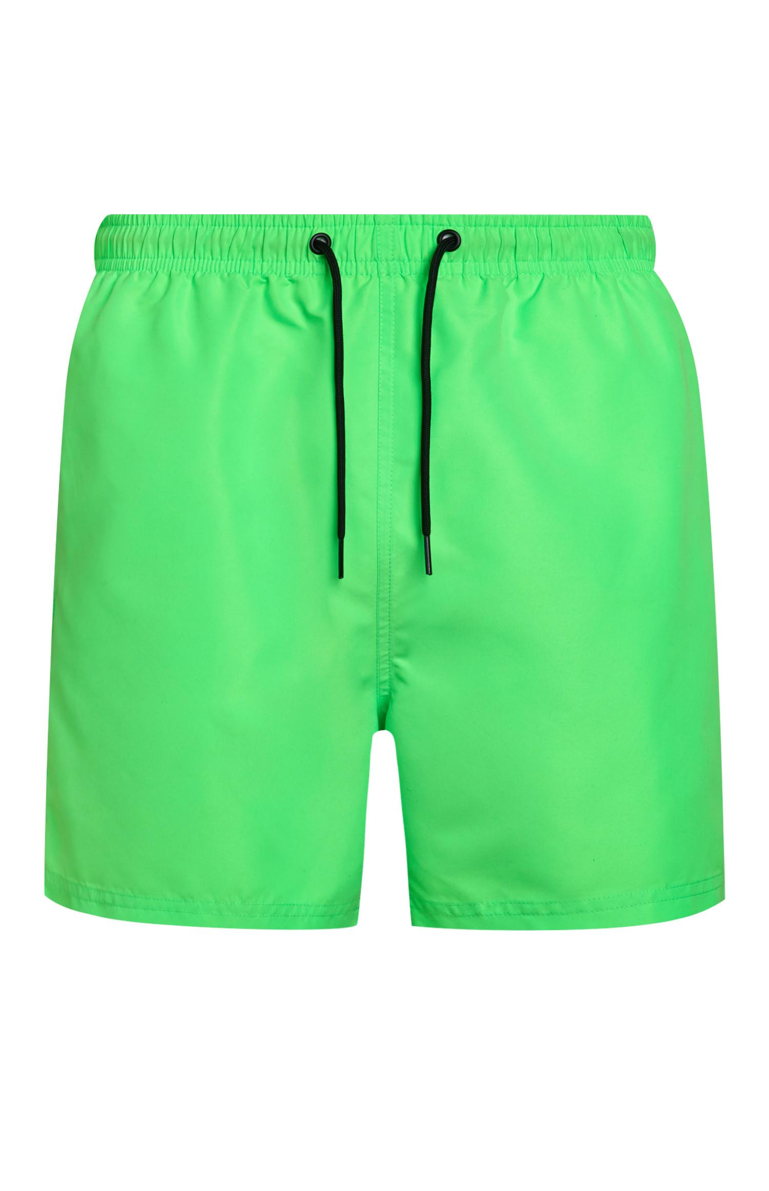 mens neon green swim trunks