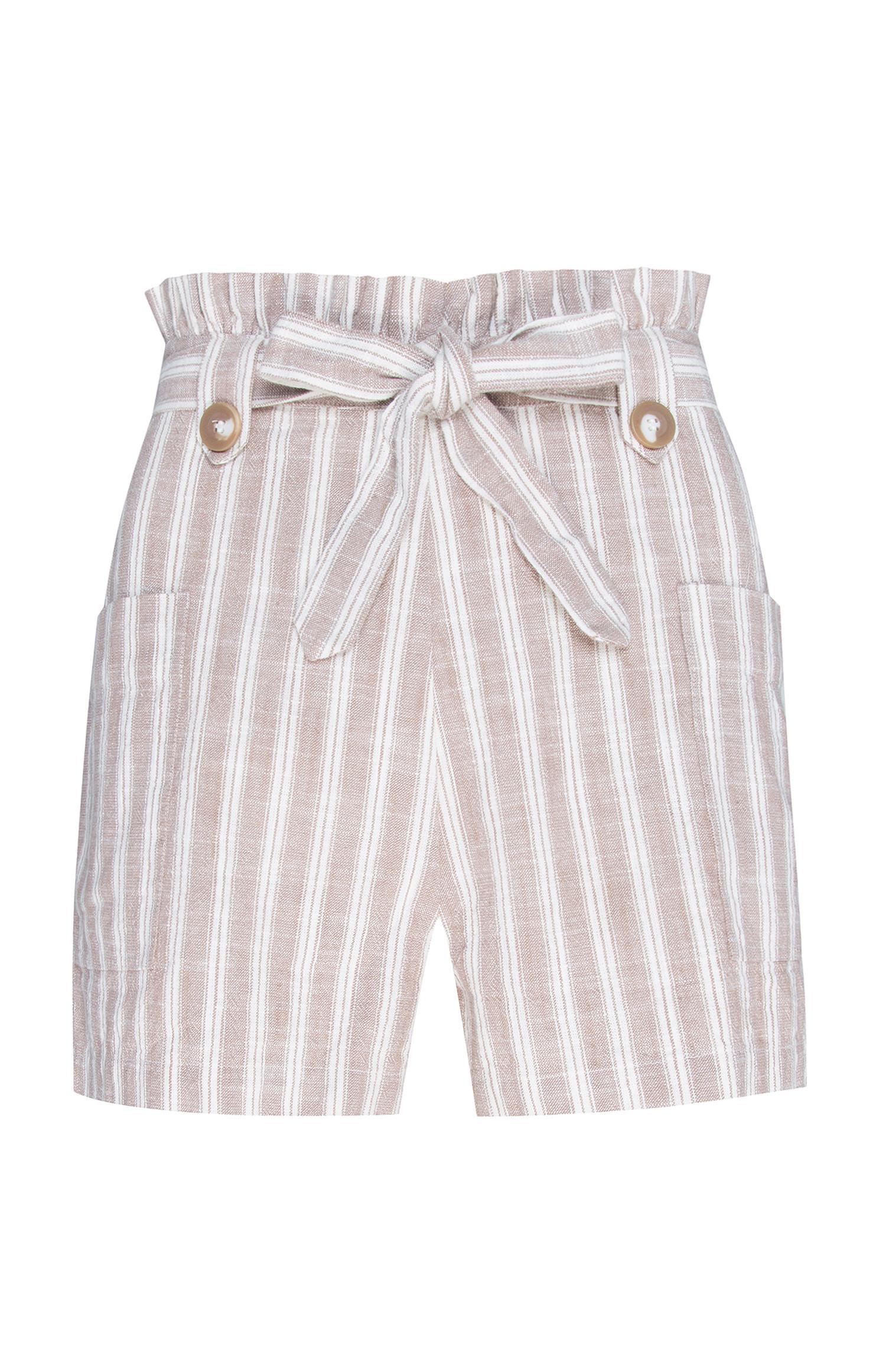 primark striped shorts