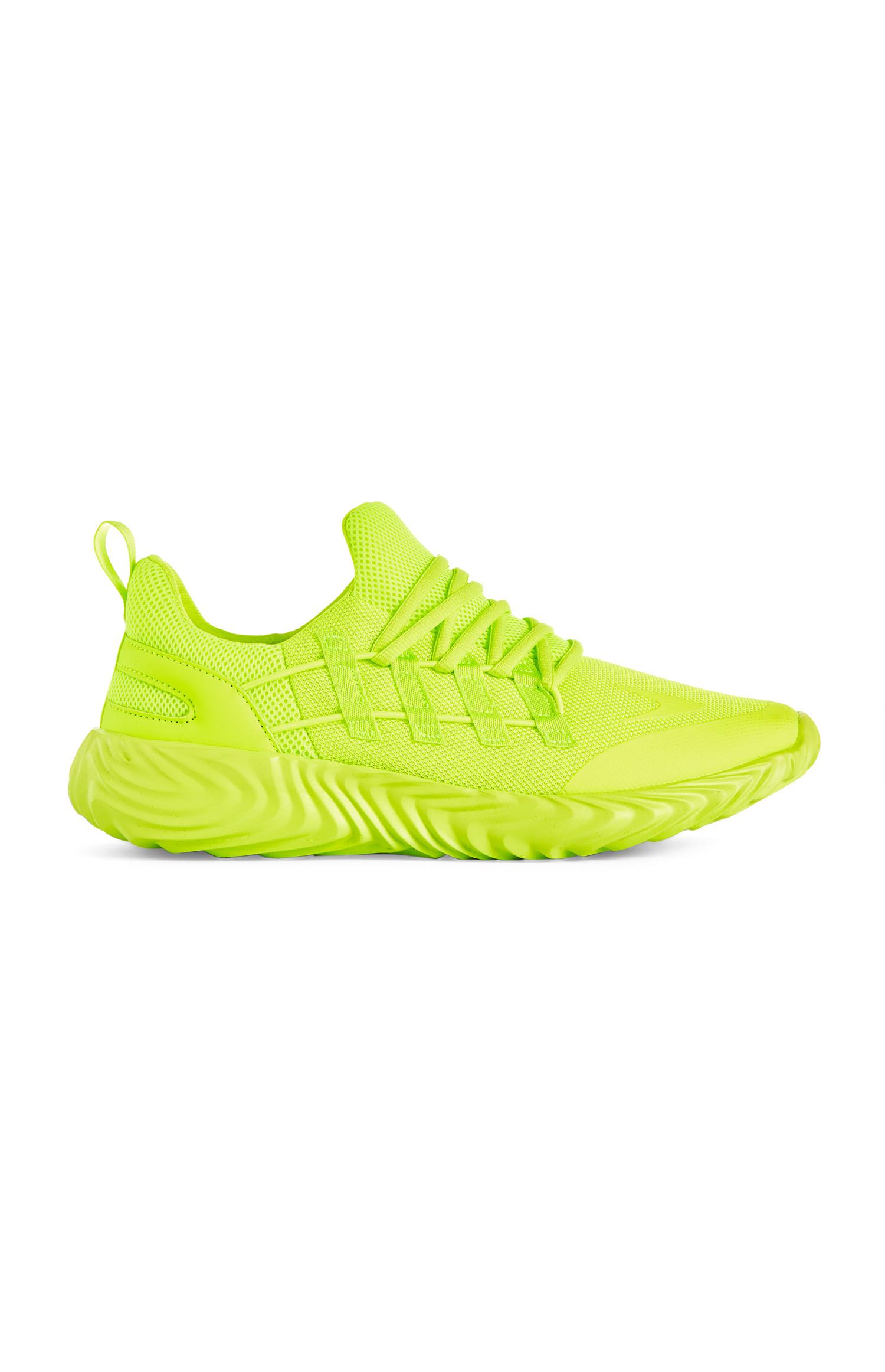basket vert fluo homme
