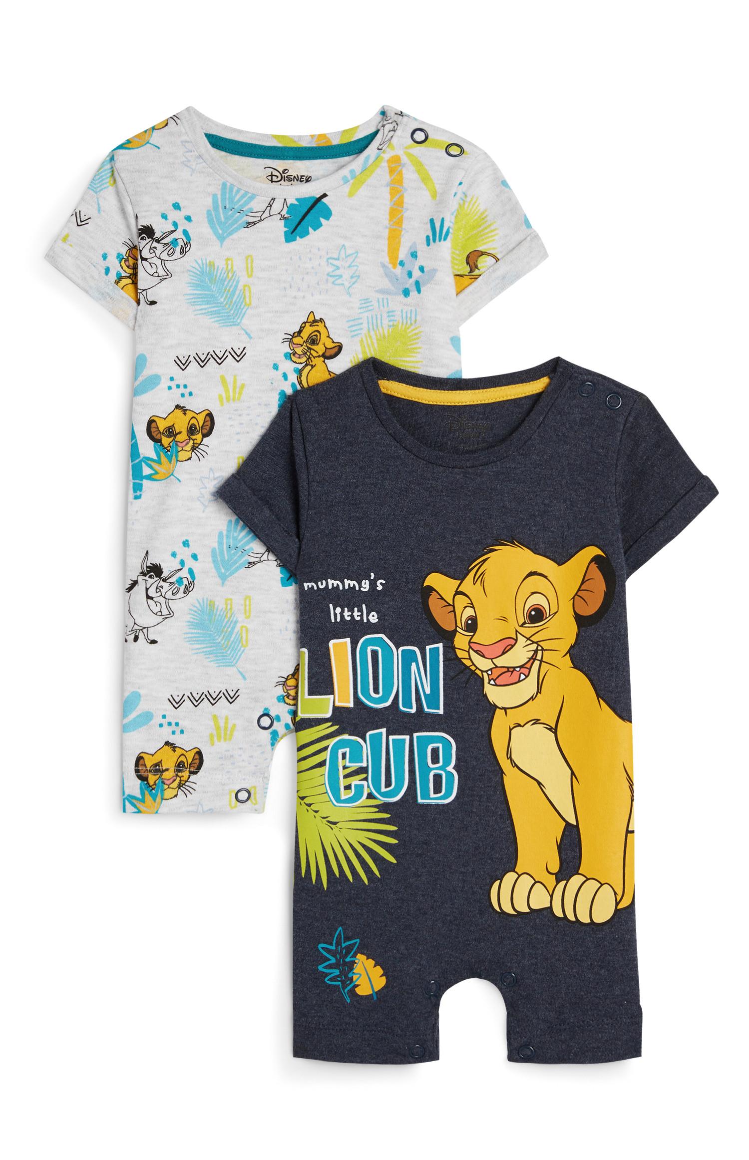 lion king baby clothes primark