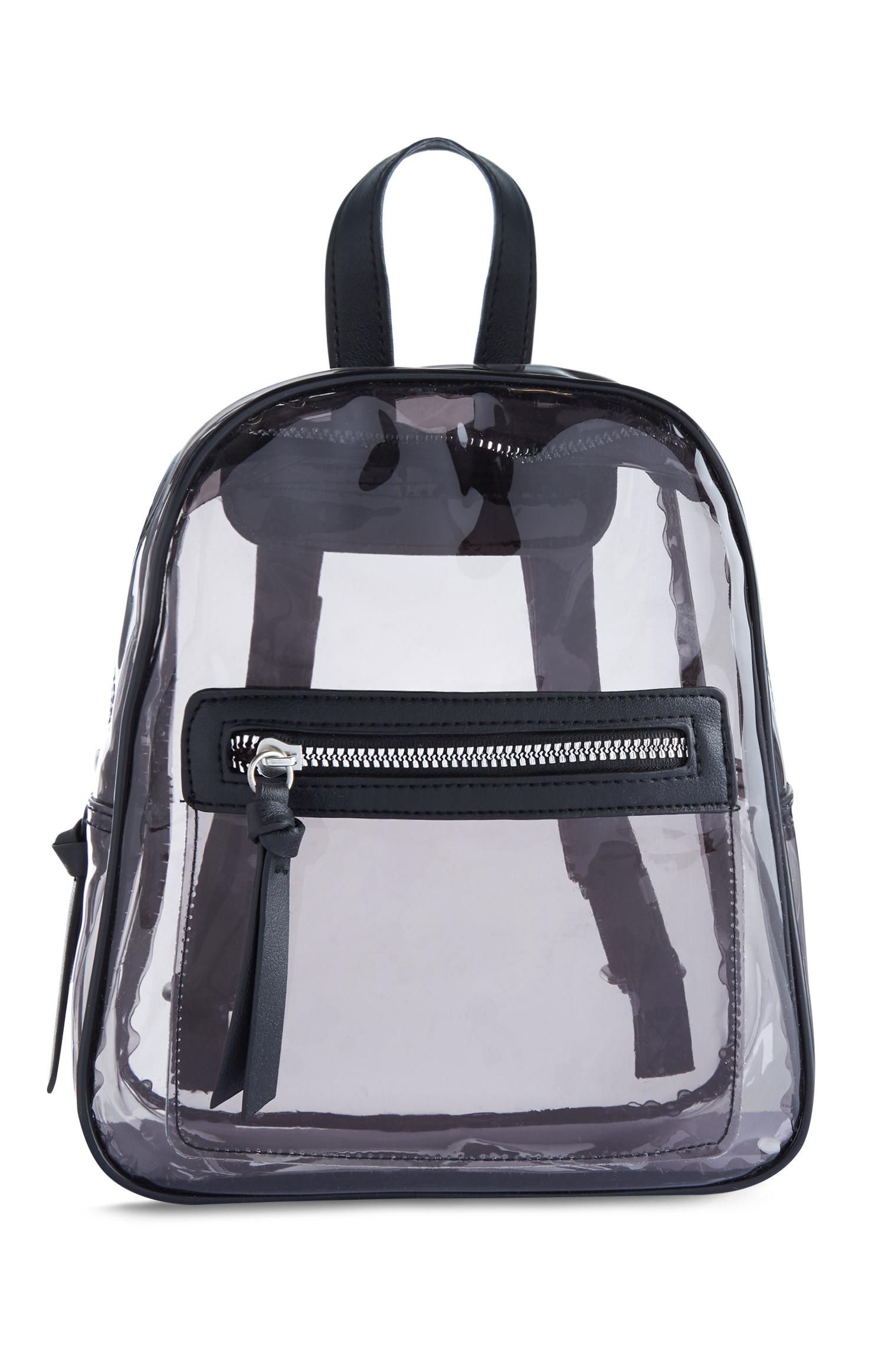 clear backpack primark