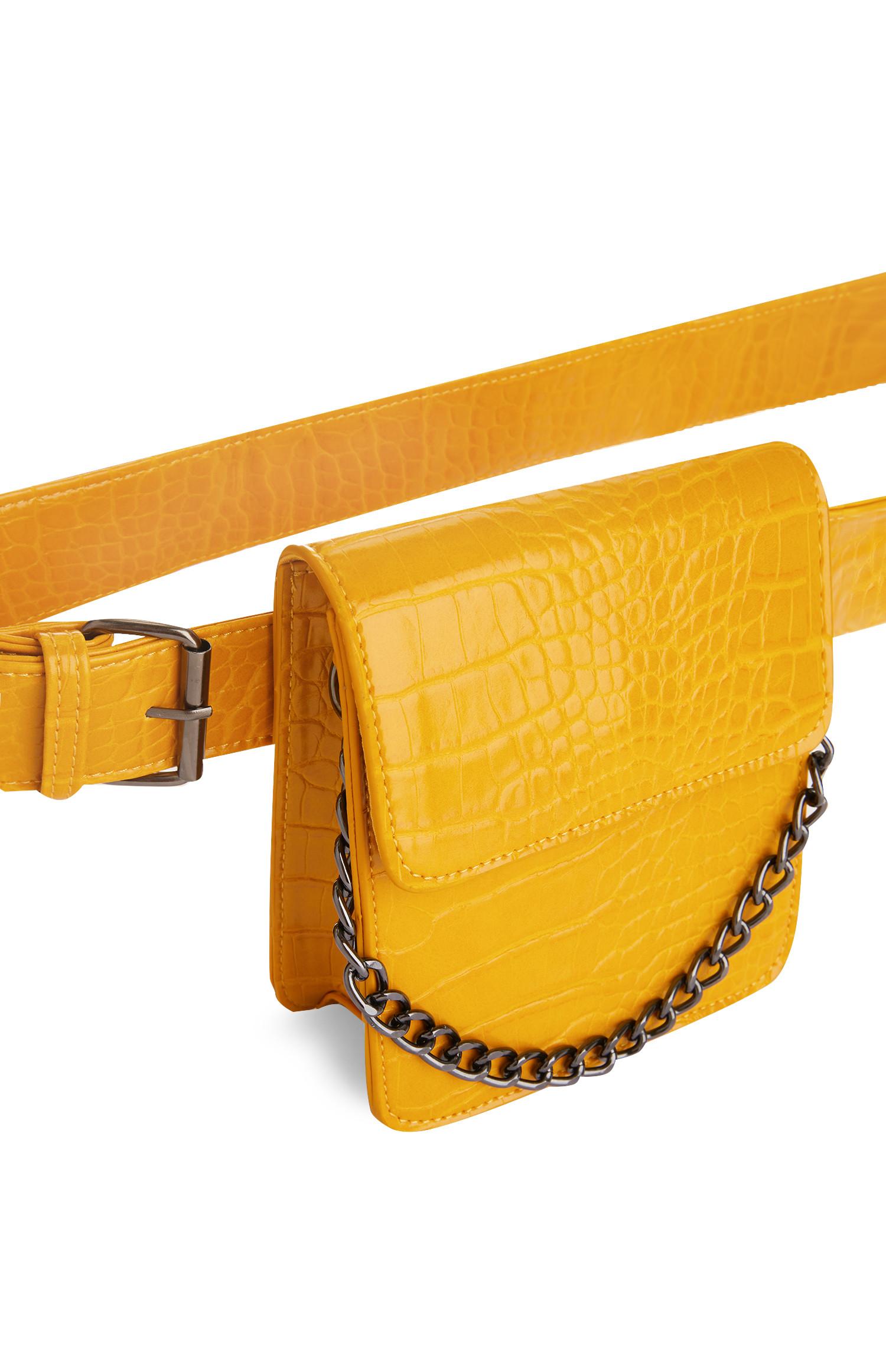 yellow handbags primark