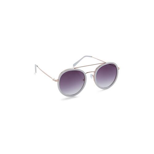 Hedendaags Paarse ronde zonnebril met kleurverloop | Zonnebrillen KD-47