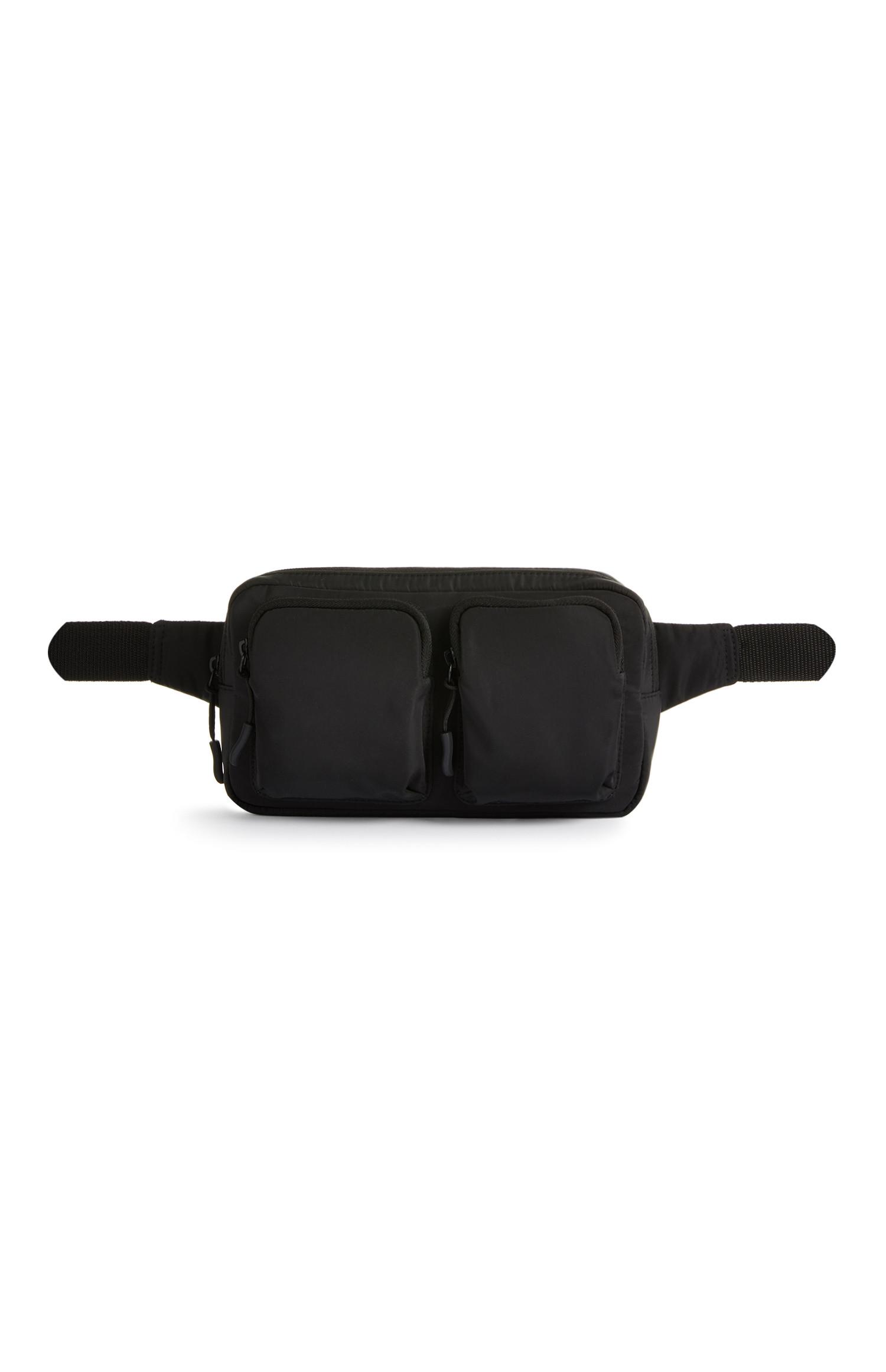 primark black bum bag