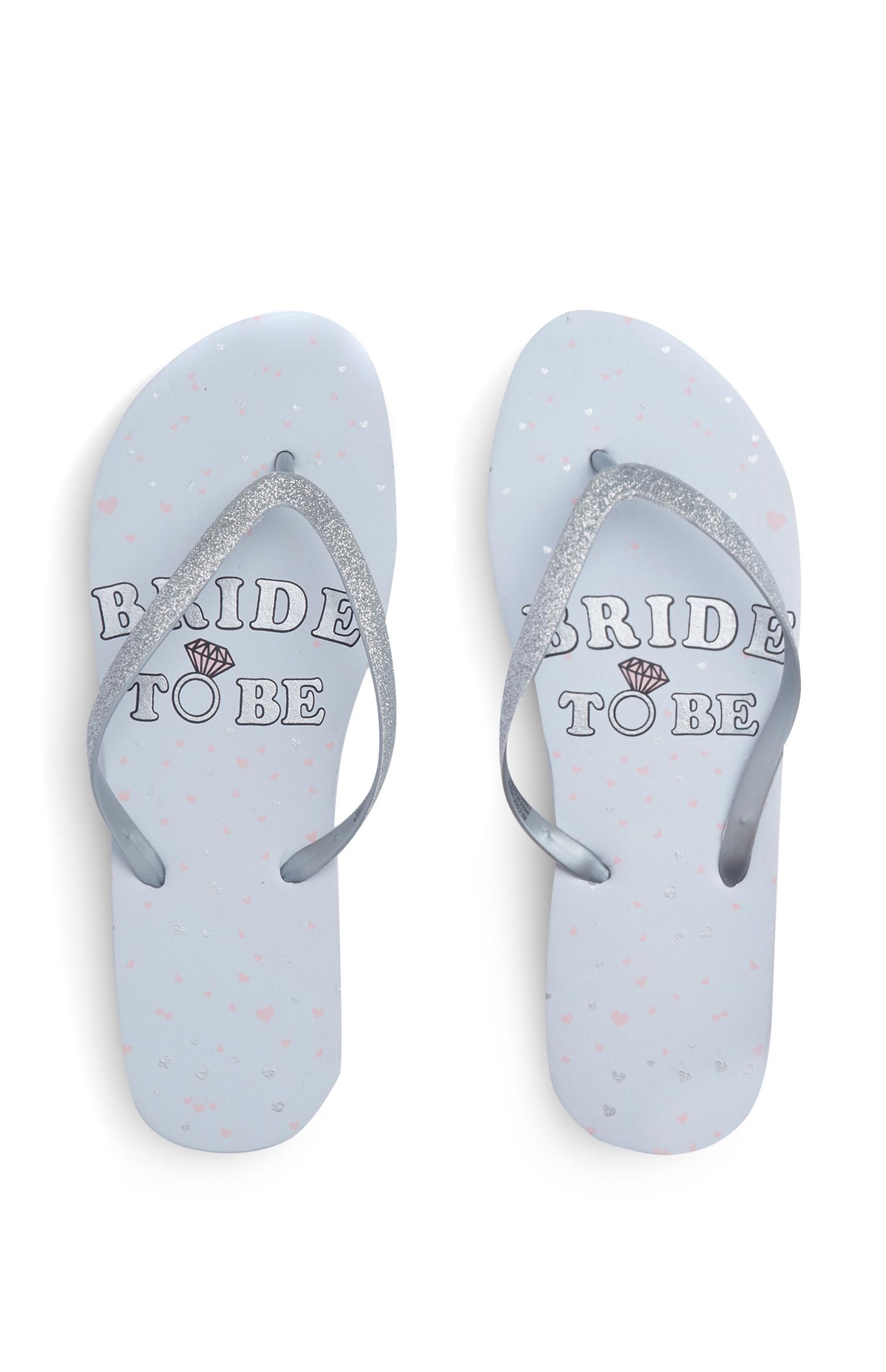 bridesmaid flip flops primark