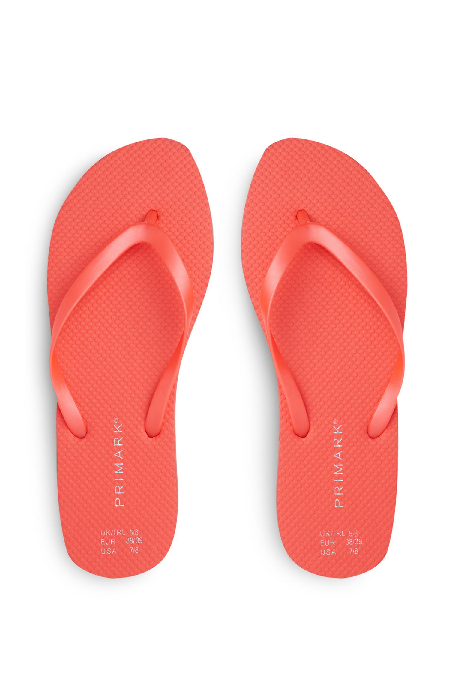 red flip flops primark