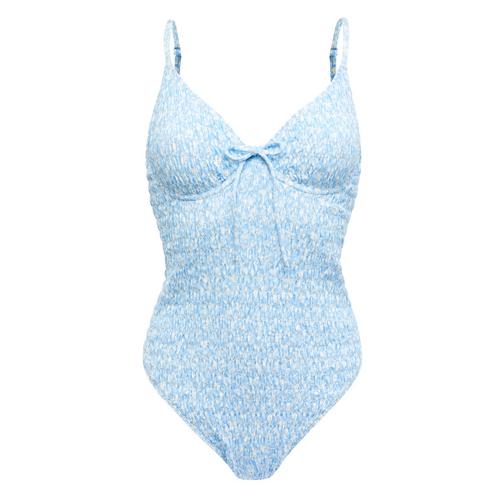 Blauw gesmokt badpak | Zwempakken & bikini's | Bikini's zwemkleding | Dameskleding | Onze modecollectie voor dames | Alle Primark België Nederlands