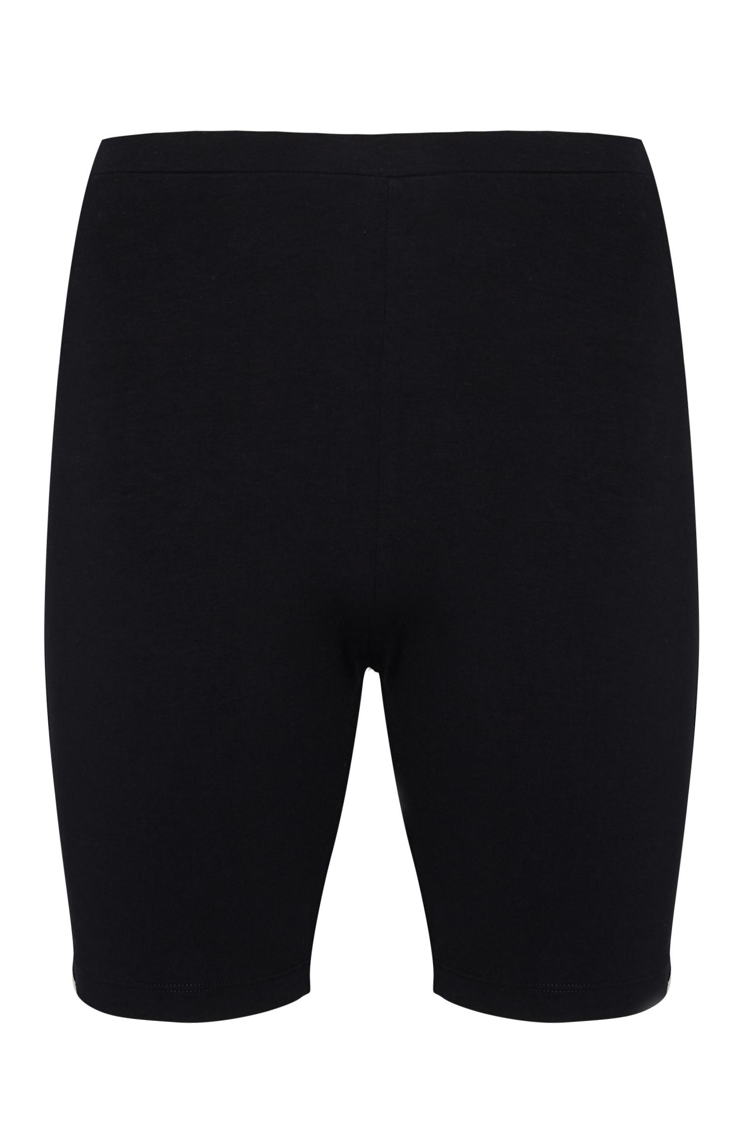 black cycling short