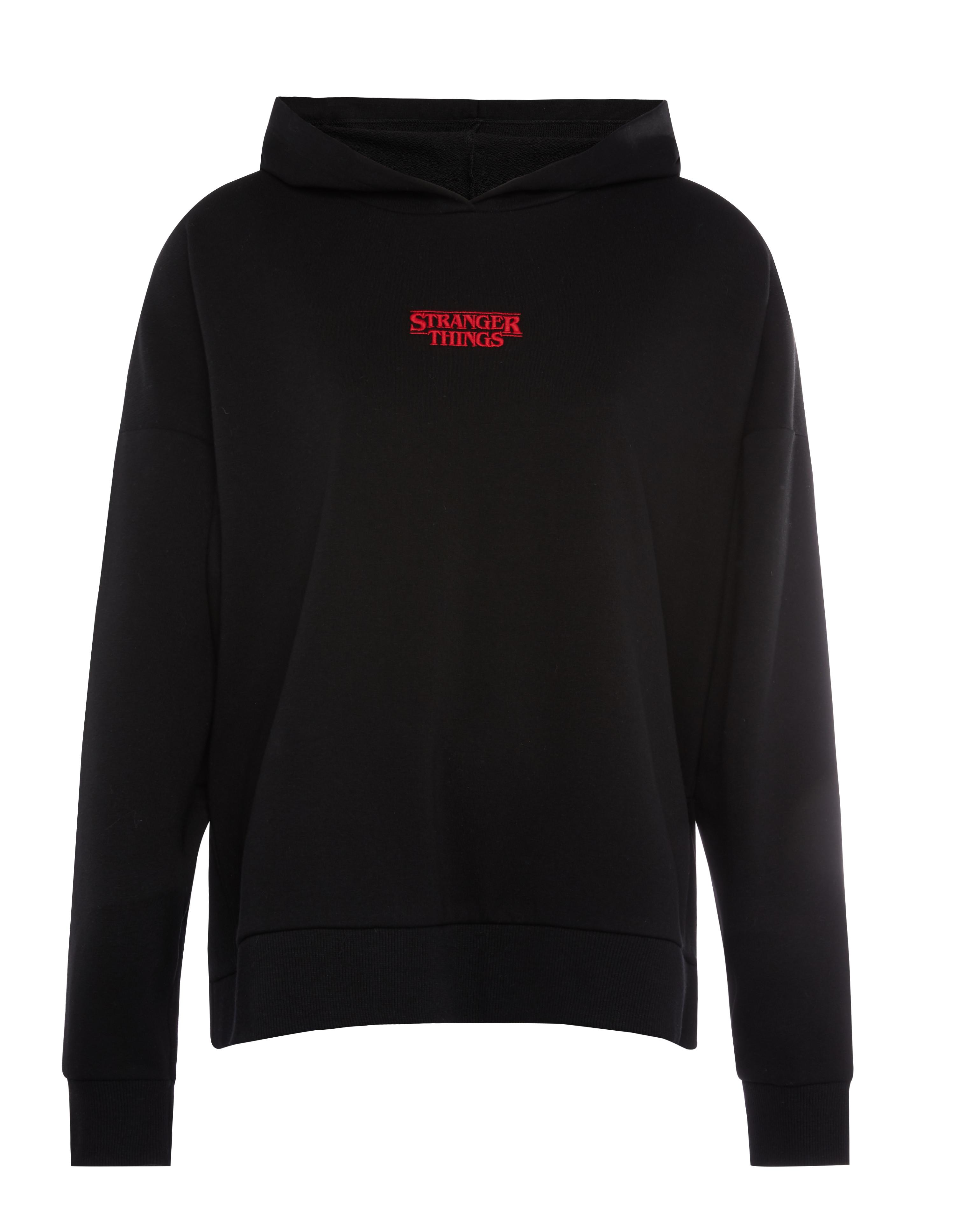 sudadera negra mujer primark