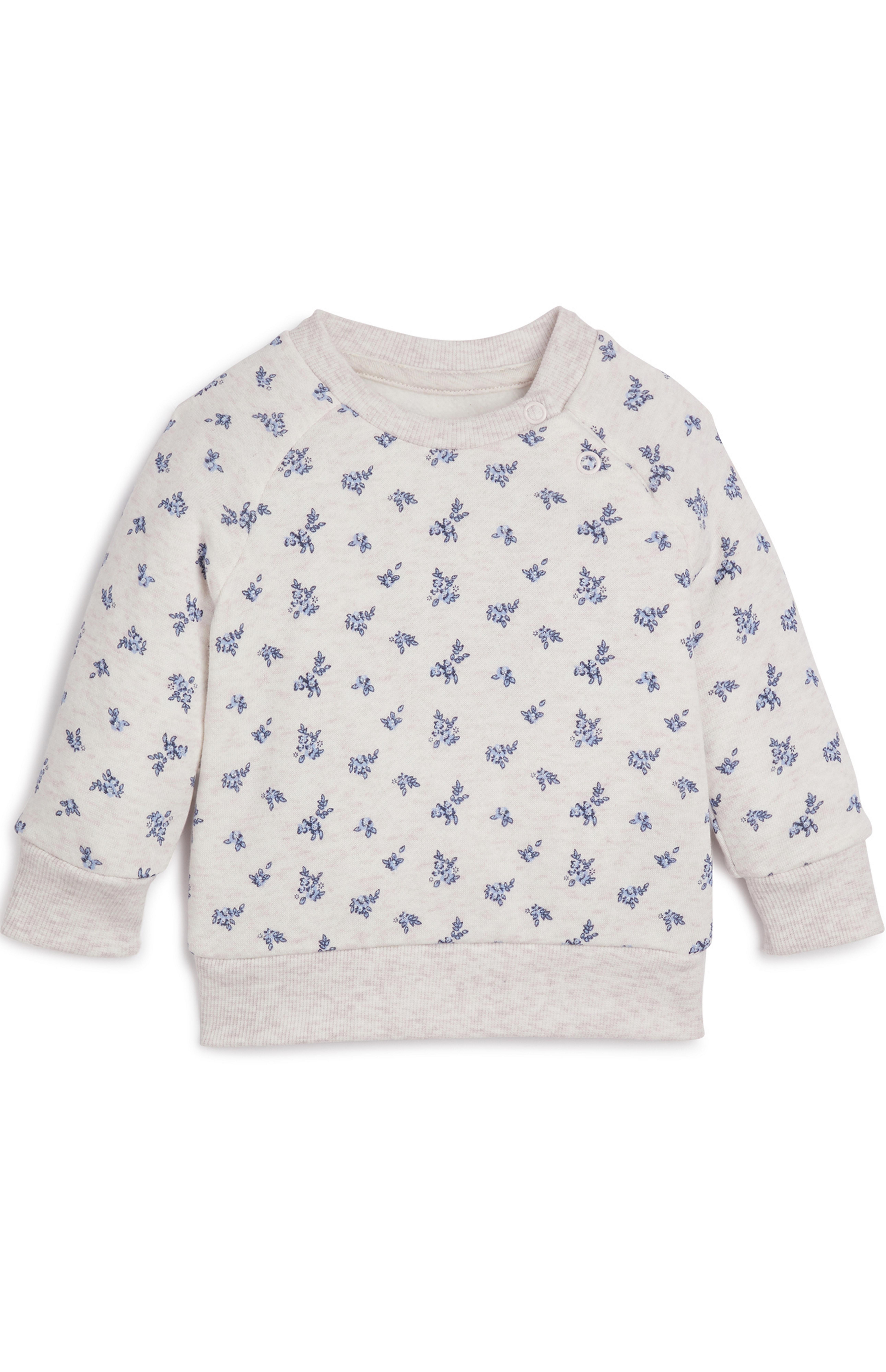 Sweat Shirt Ras Du Cou Creme A Fleurs Bebe Fille Vetements Bebe Fille Vetements Bebe Et Nouveau Ne Mode Enfant Tous Les Produits Primark Primark Belgique Francaise
