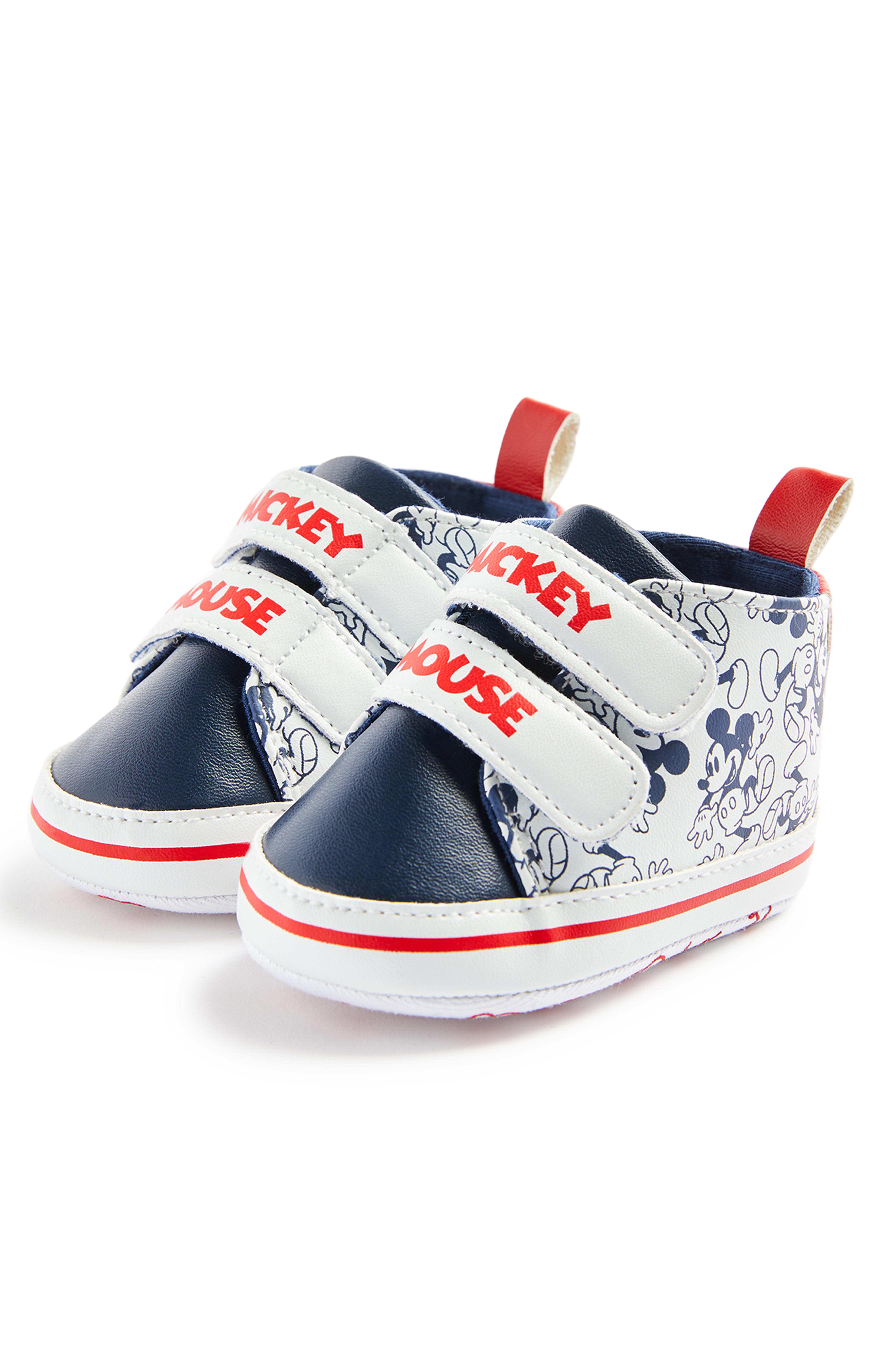 Baskets Montantes Disney Mickey Mouse Bebe Garcon Accessoires Bebe Vetements Bebe Et Nouveau Ne Vetements Enfant Tous Les Produits Primark Primark Belgique Francaise
