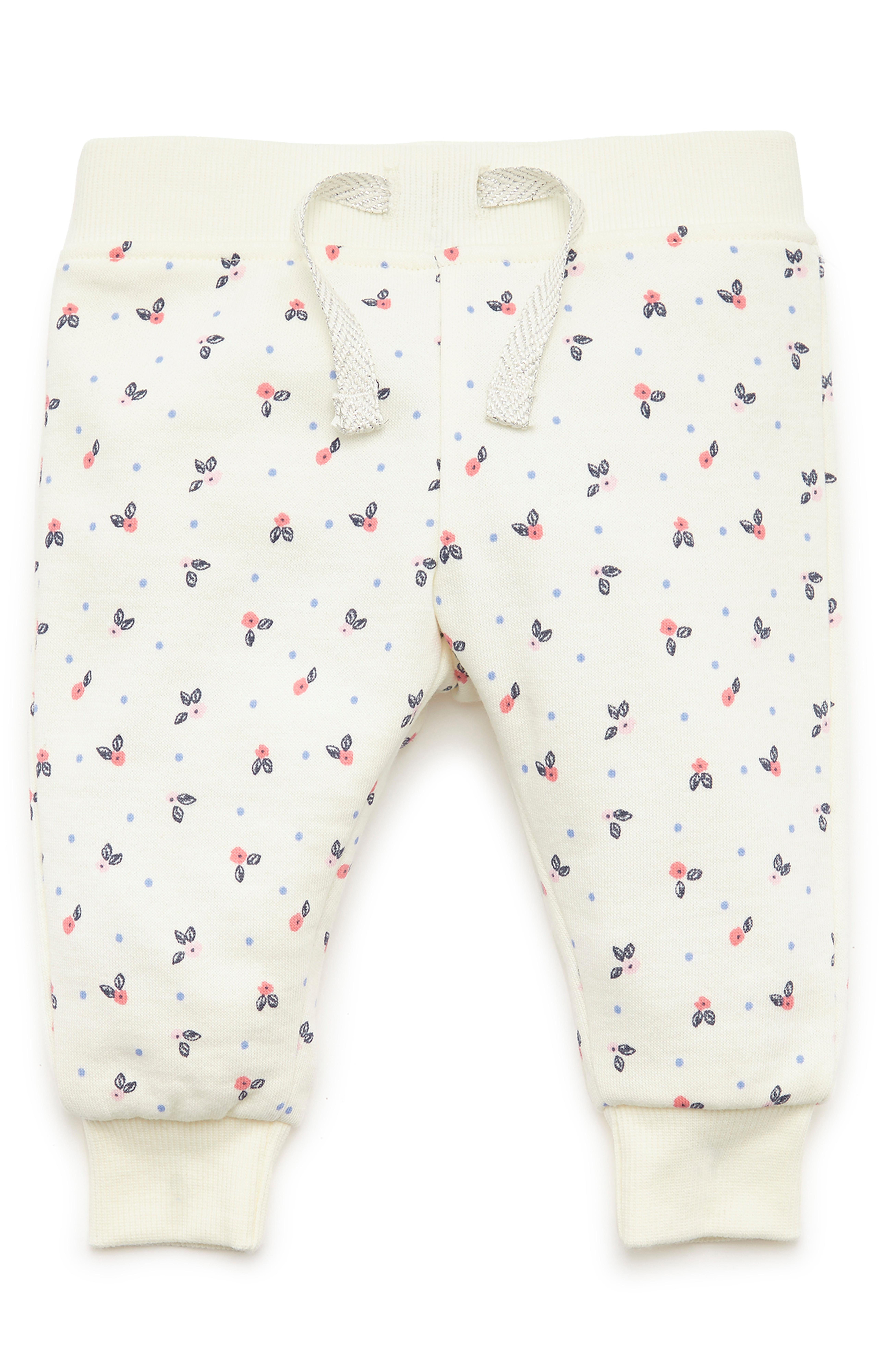 Bas De Jogging Creme A Imprime Bebe Fille Vetements Bebe Fille Vetements Bebe Et Nouveau Ne Vetements Enfant Tous Les Produits Primark Primark Belgique Francaise