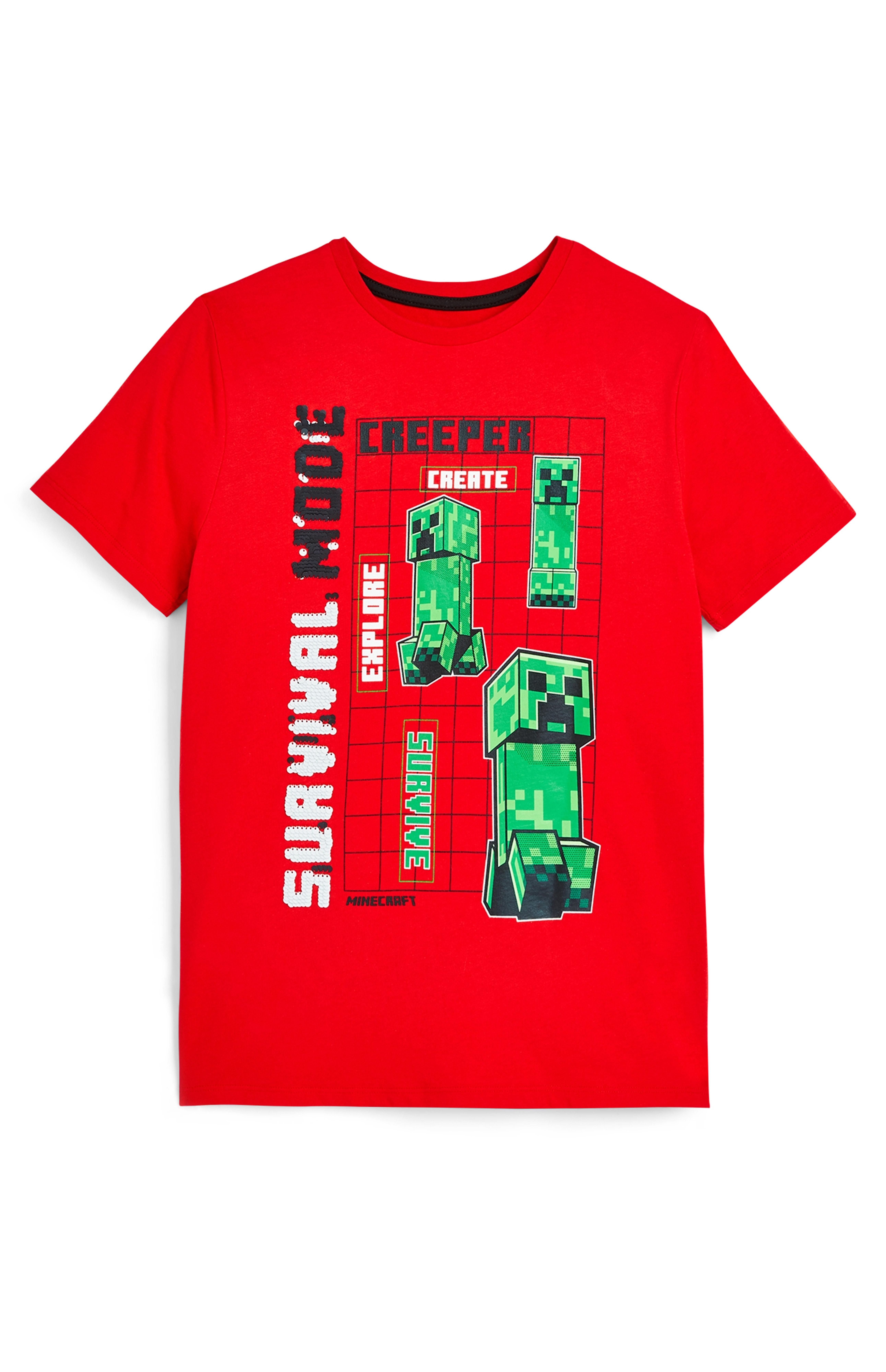 t shirt minecraft dla dzieci
