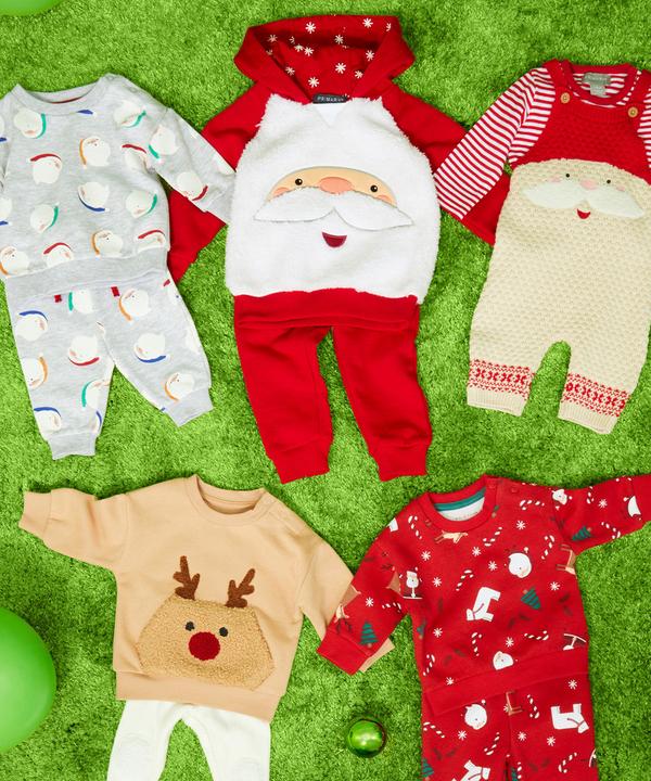 kiezen Egoïsme Kan worden genegeerd Kleding en outfits voor baby's eerste kerst | Primark Nederlands