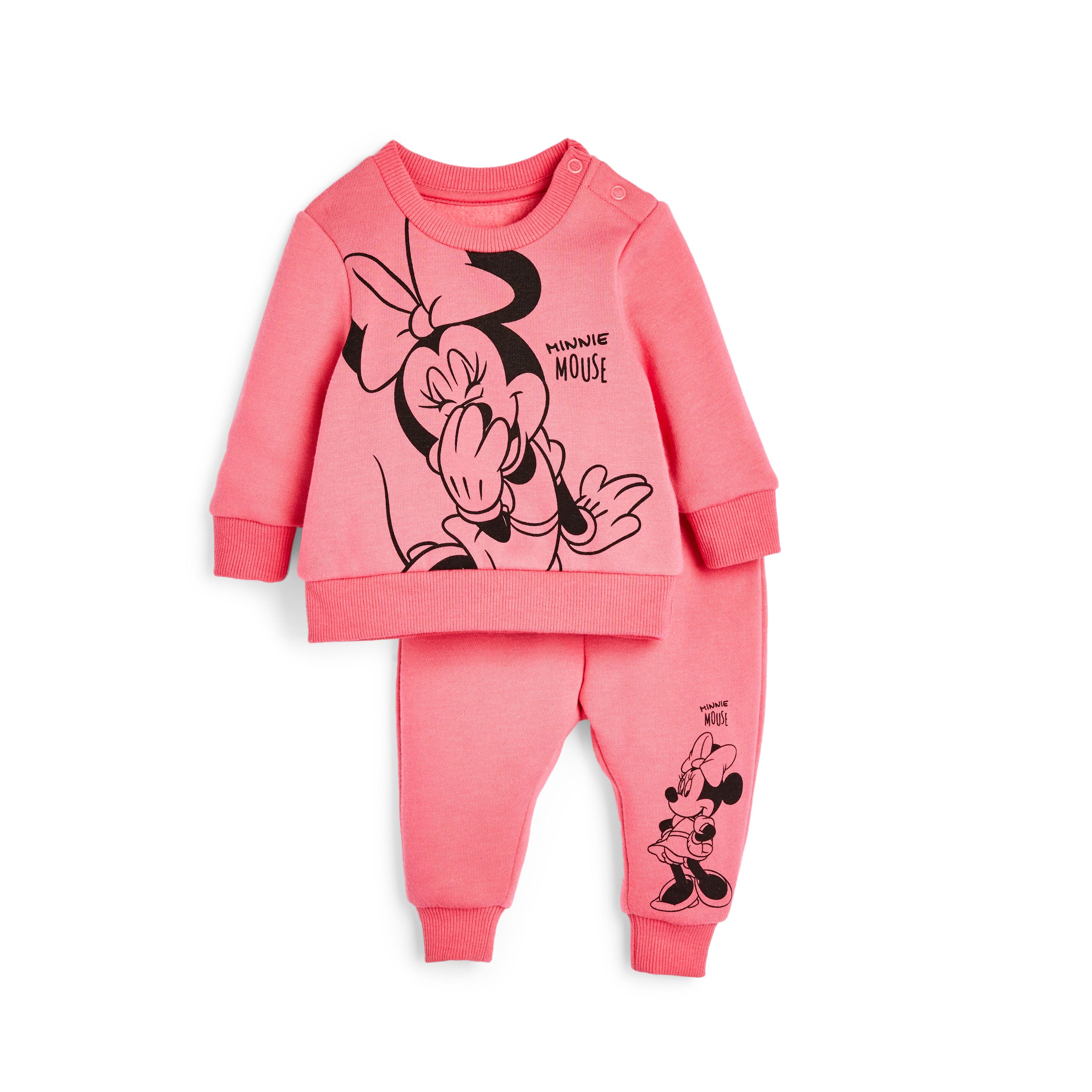 Ensemble De Loisirs Rose Disney Minnie Mouse Bebe Fille Vetements Bebe Fille Vetements Bebe Et Nouveau Ne Mode Enfant Tous Les Produits Primark Primark France