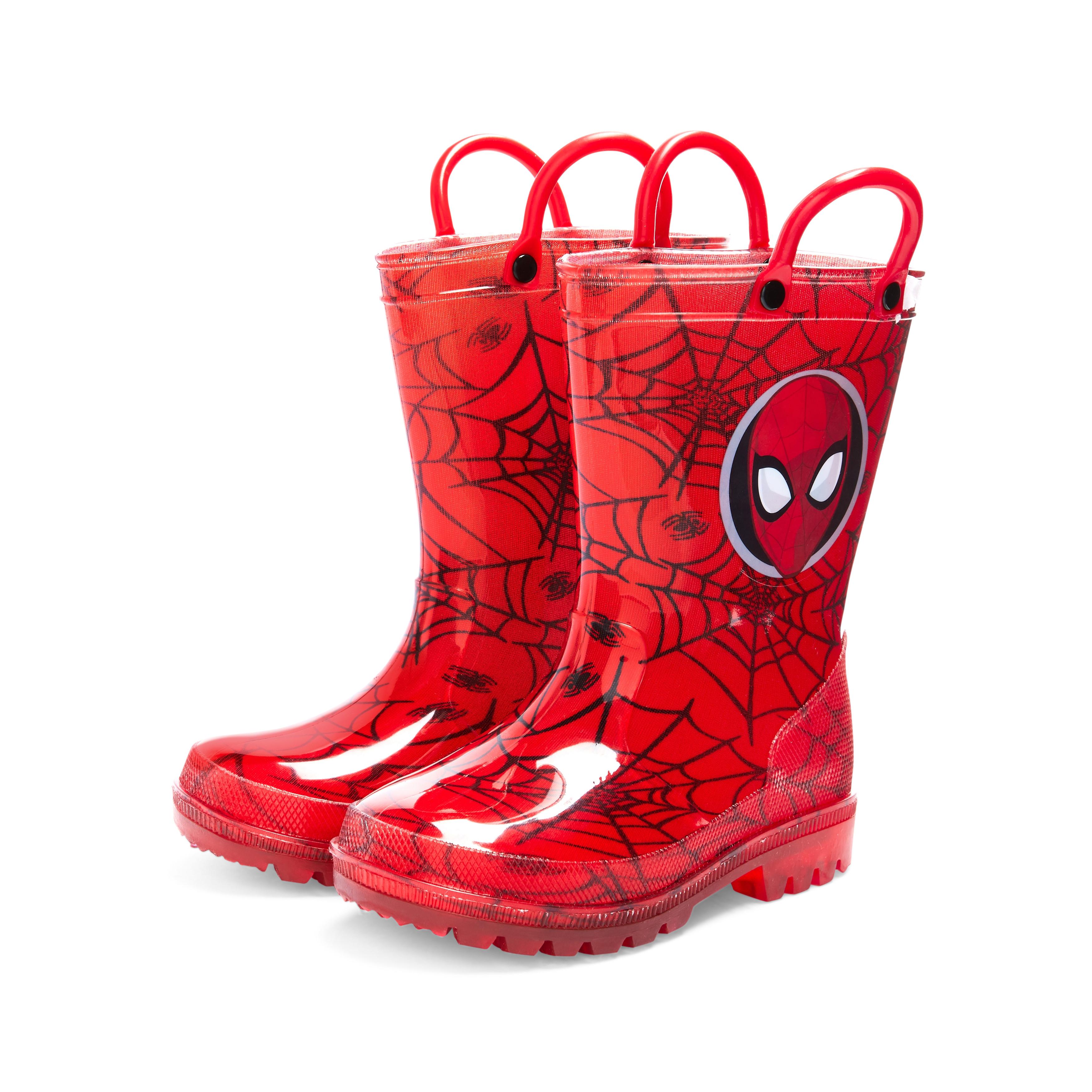 Younger Boy Red Marvel Spiderman Rain Boots | Boys Shoes | Boys Clothes |  Kids Clothes | All Primark Products | Primark Poland