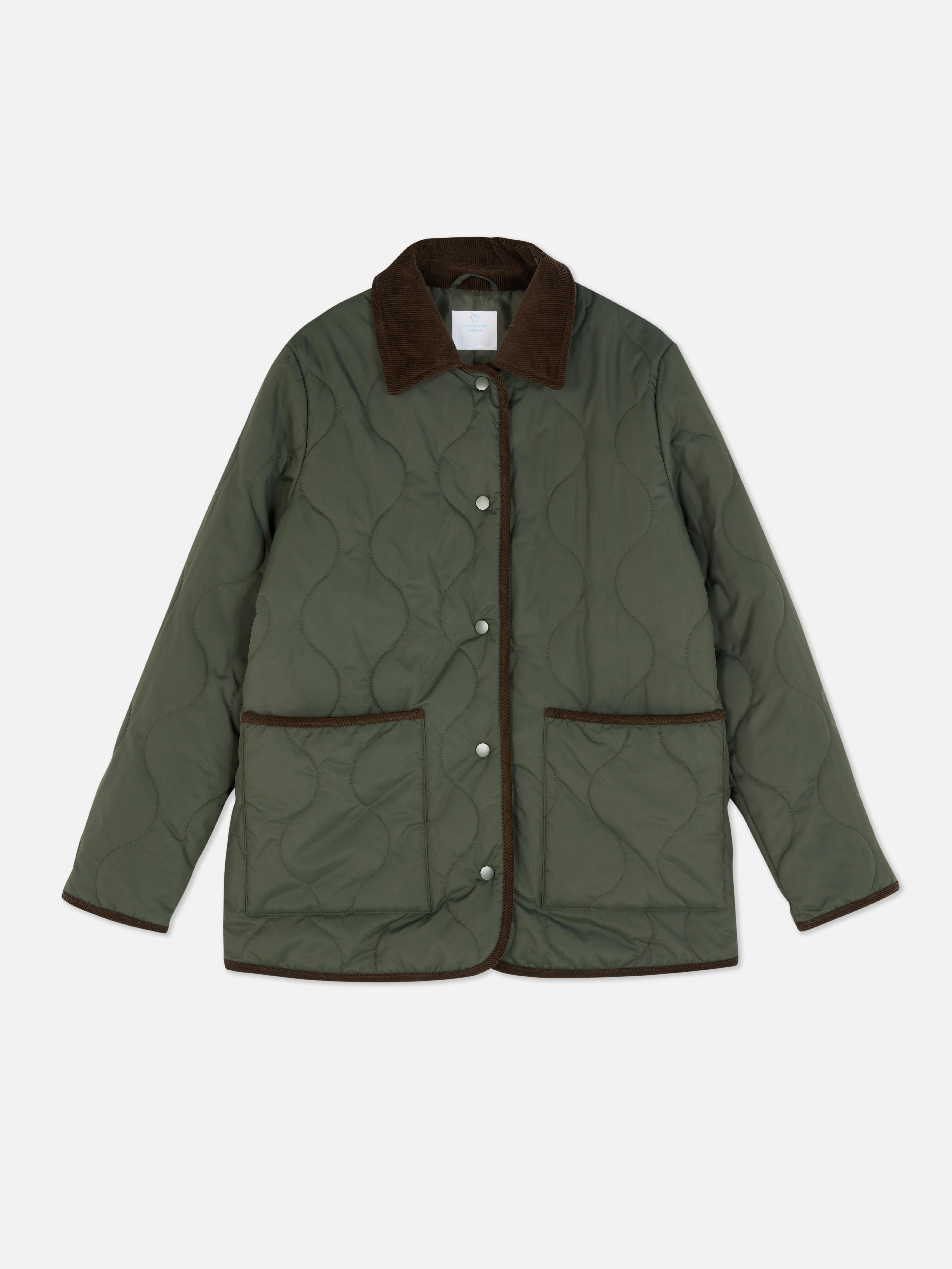 Chaqueta acolchada con cuello de | Abrigos y chaquetas para mujer | Ropa para mujer | Nuestra línea de moda femenina | Todos los productos Primark | Primark España