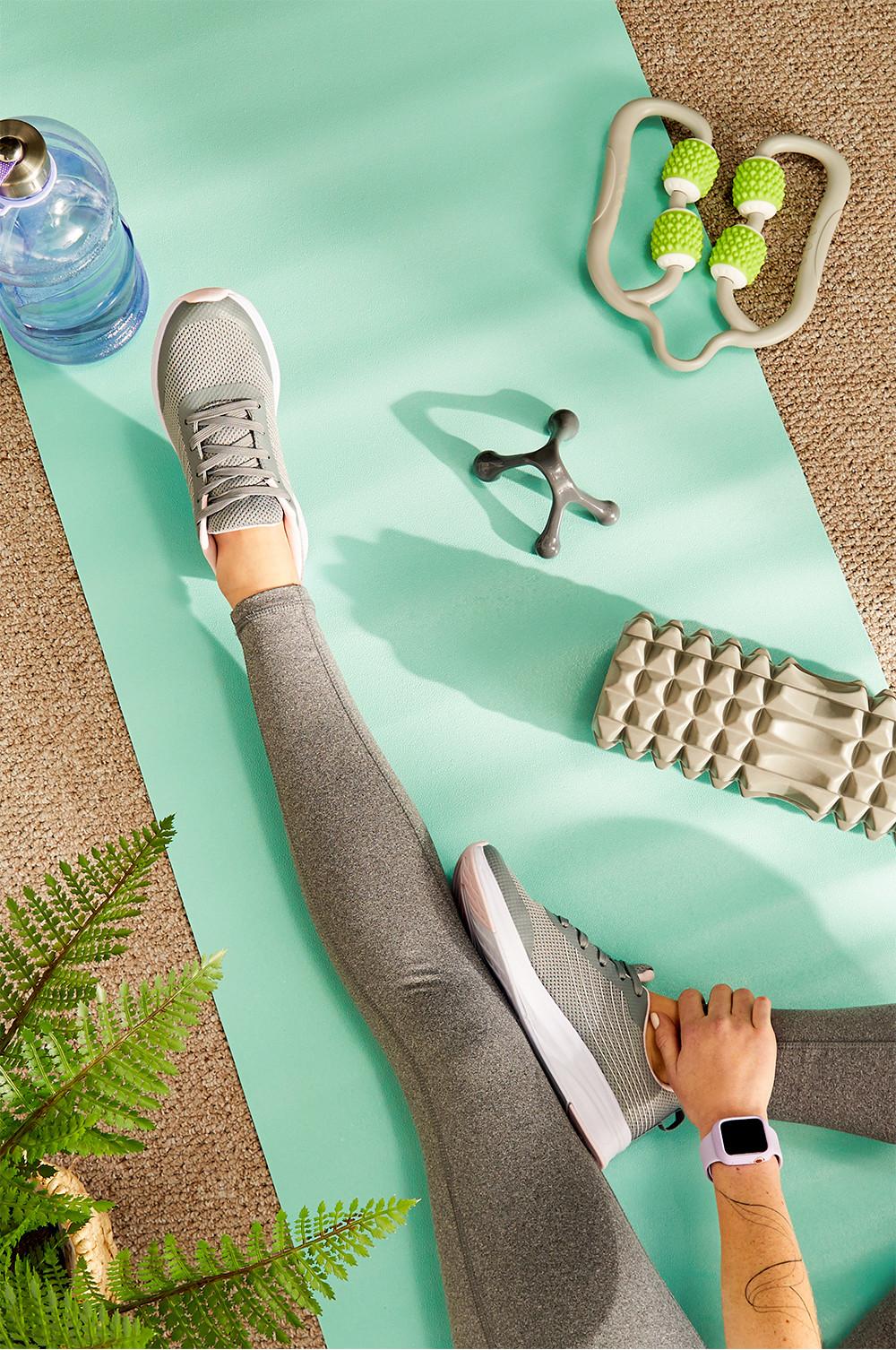 Workout & Yoga Accessories, Towels & Drink Bottles