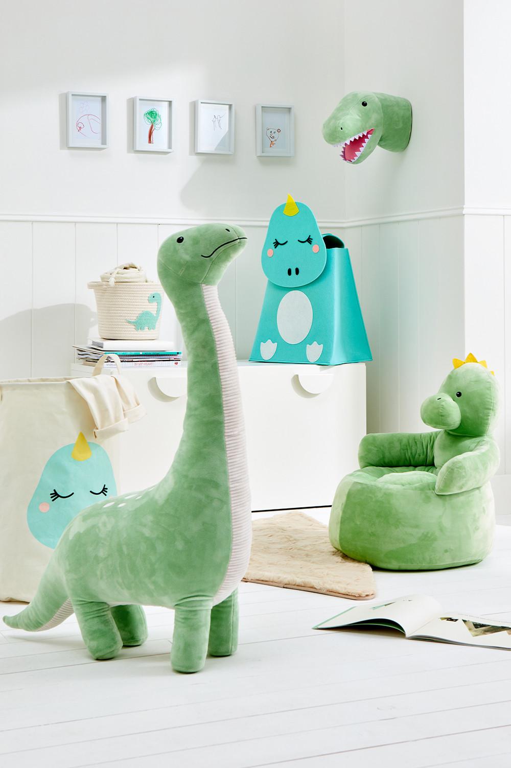 Dinosaur nursery set up